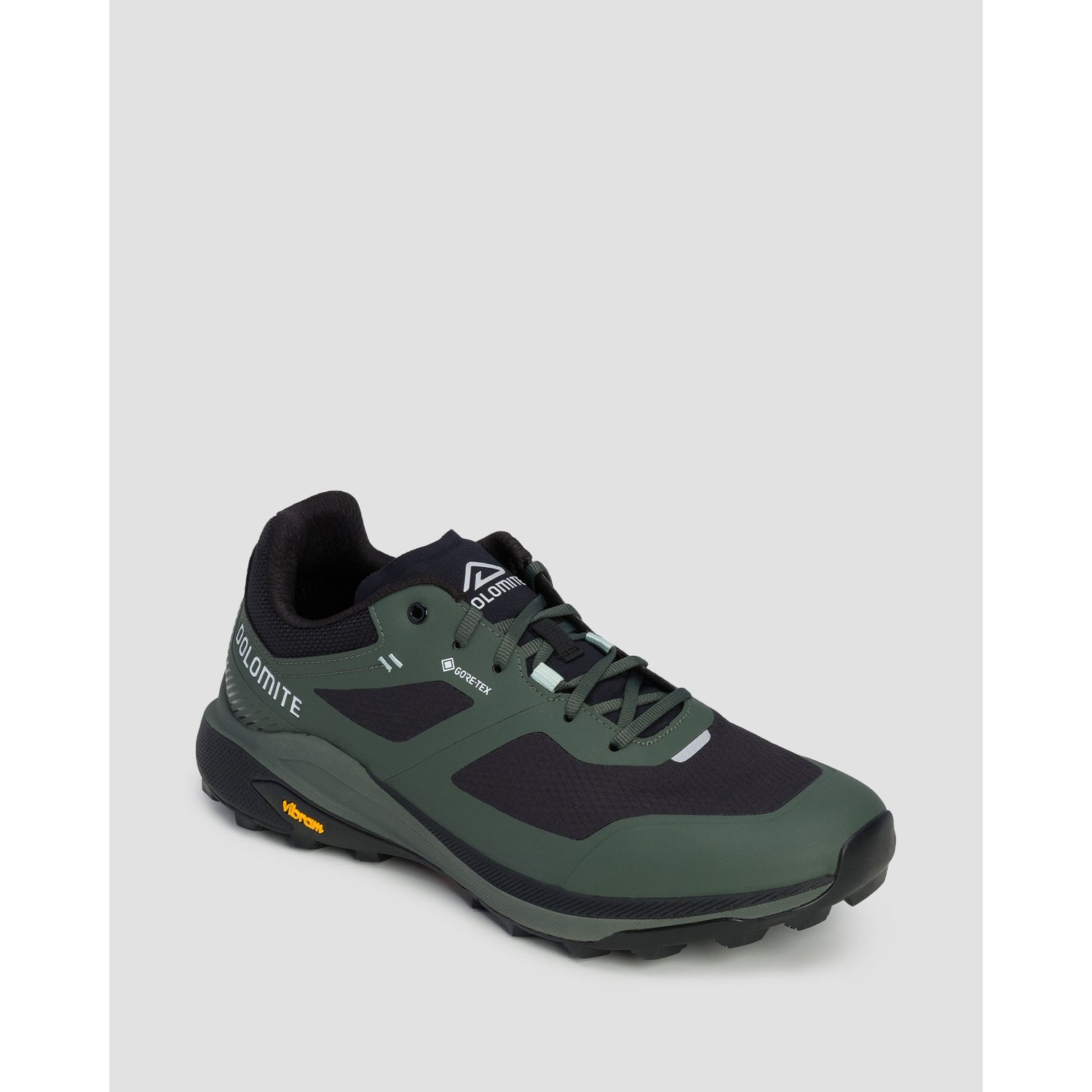 Zielone Niskie Buty Trekkingowe Męskie Dolomite Nibelia Gtx