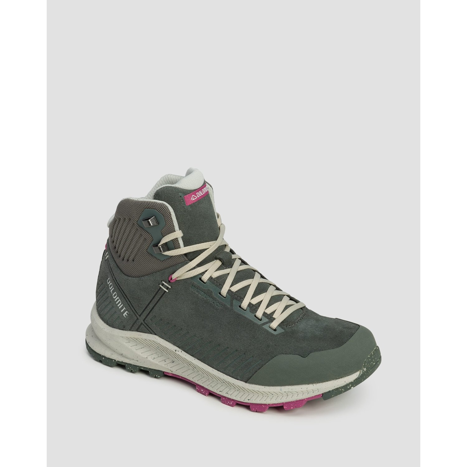 Średnie Buty Damskie Dolomite Carezza Leather Mid Wp Zielone