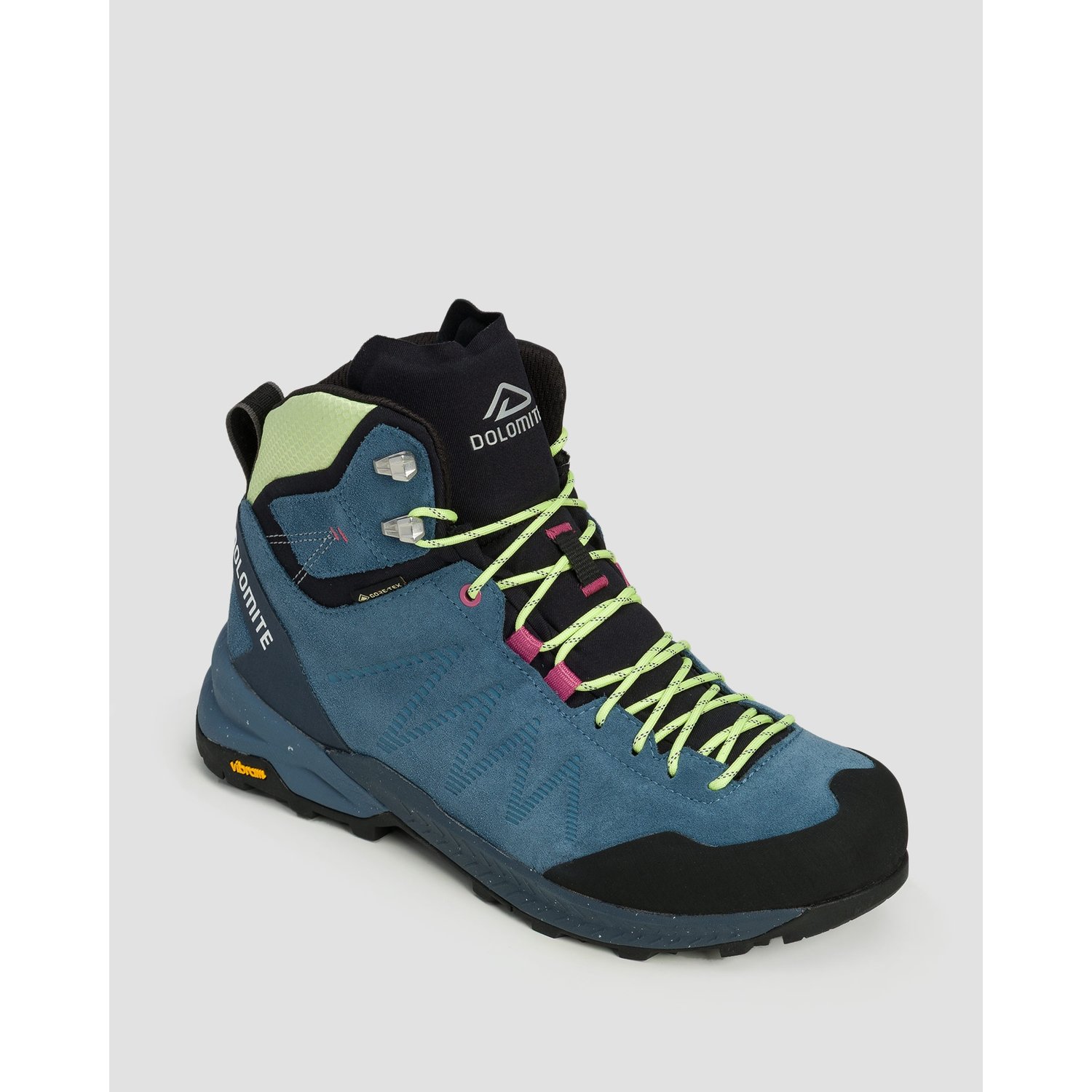 Wysokie Skórzane Buty Podejściowe Damskie Dolomite Crodarossa High Gtx Niebiesko-granatowe