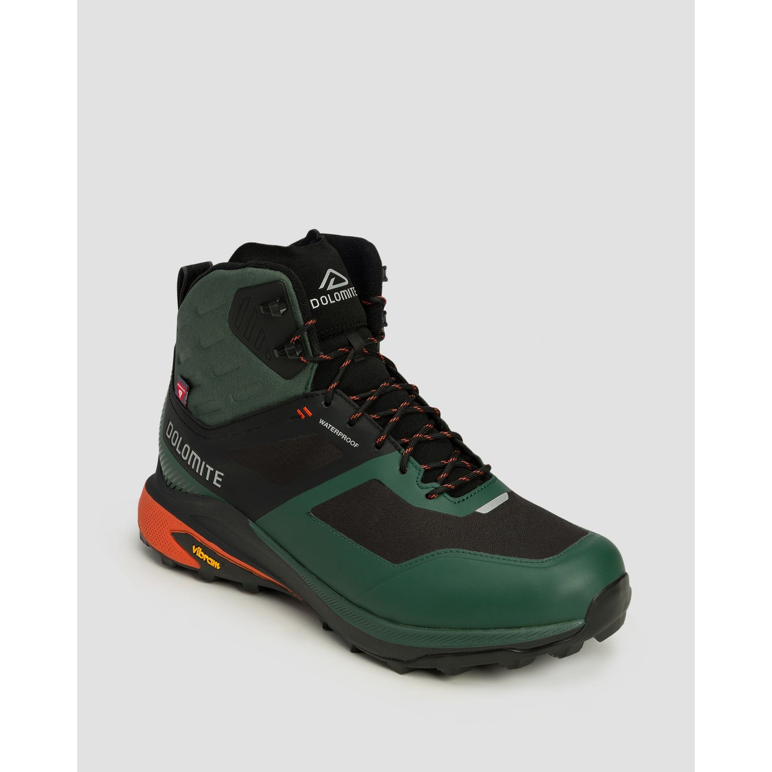 Wysokie Ocieplone Buty Trekkingowe Męskie Dolomite M's Nibelia Warm High Wp Zielono-czarne