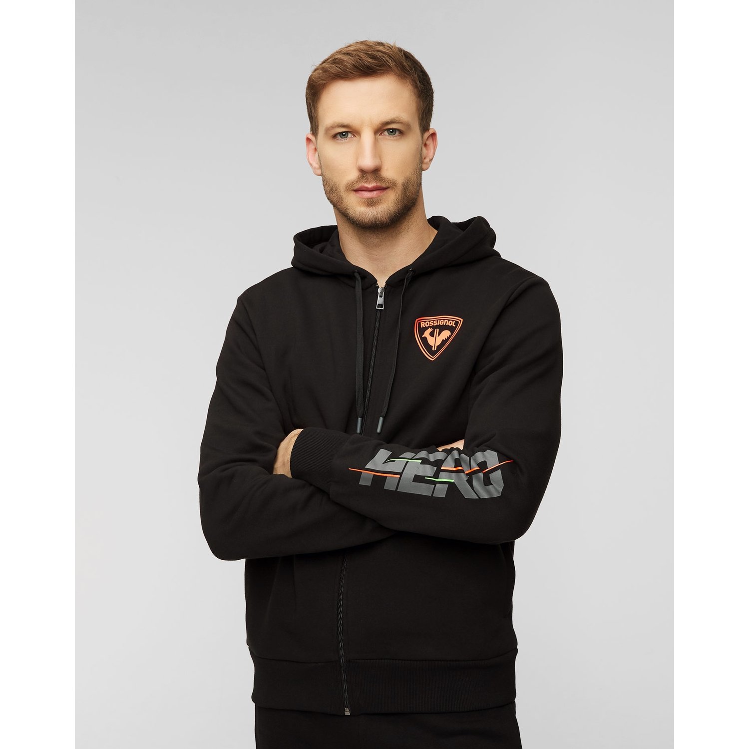 Bluza Rozpinana Z Kapturem Męska Rossignol Hero Fz Hoodie