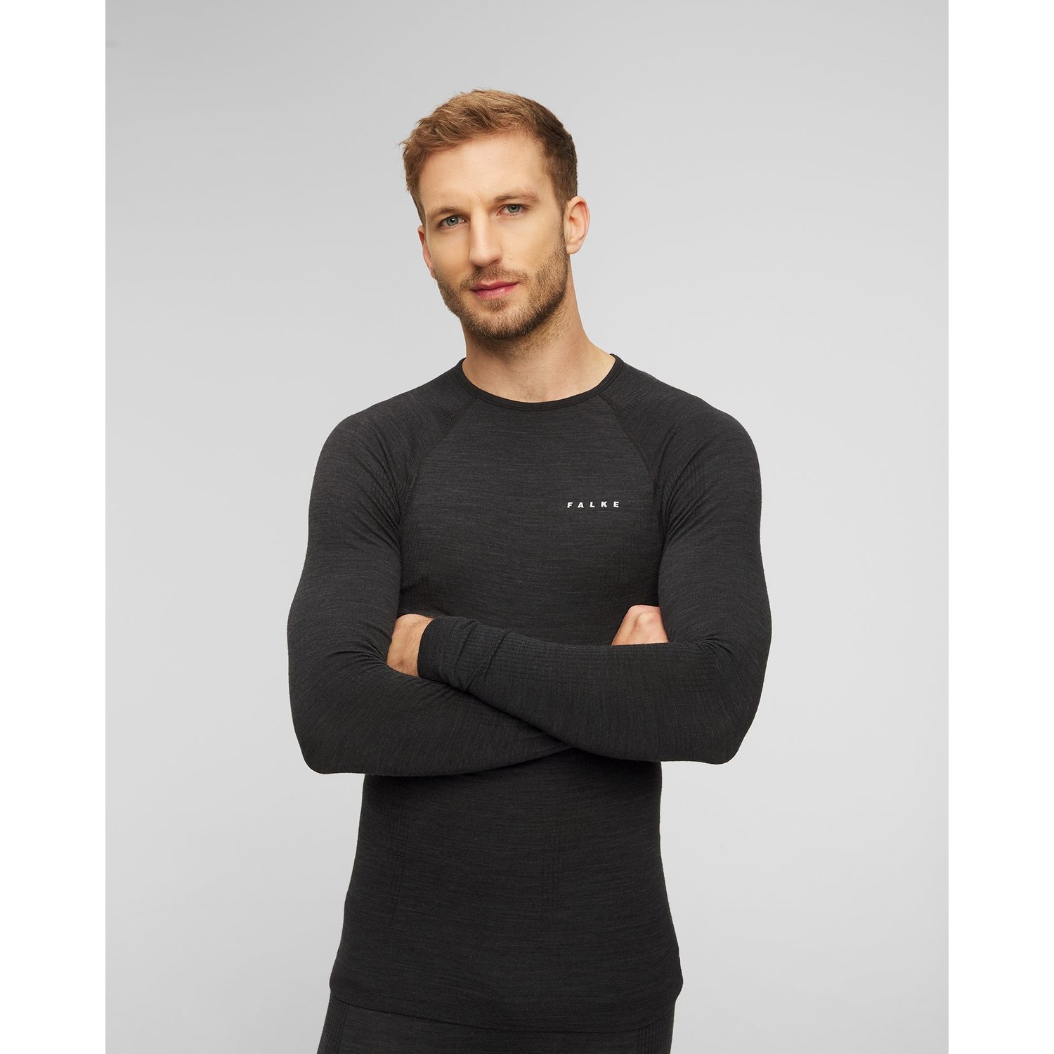 Longsleeve Termoaktywny Męski Falke Wool-tech