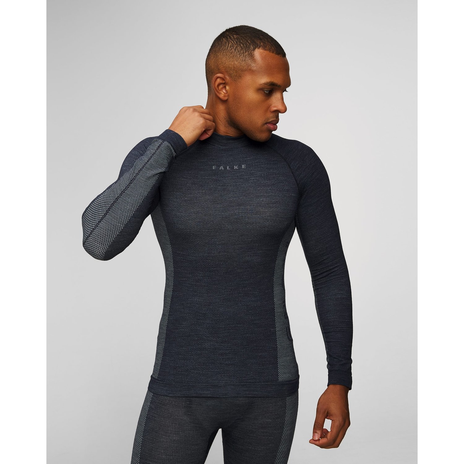 Longsleeve Merino Męski Falke Wool-tech