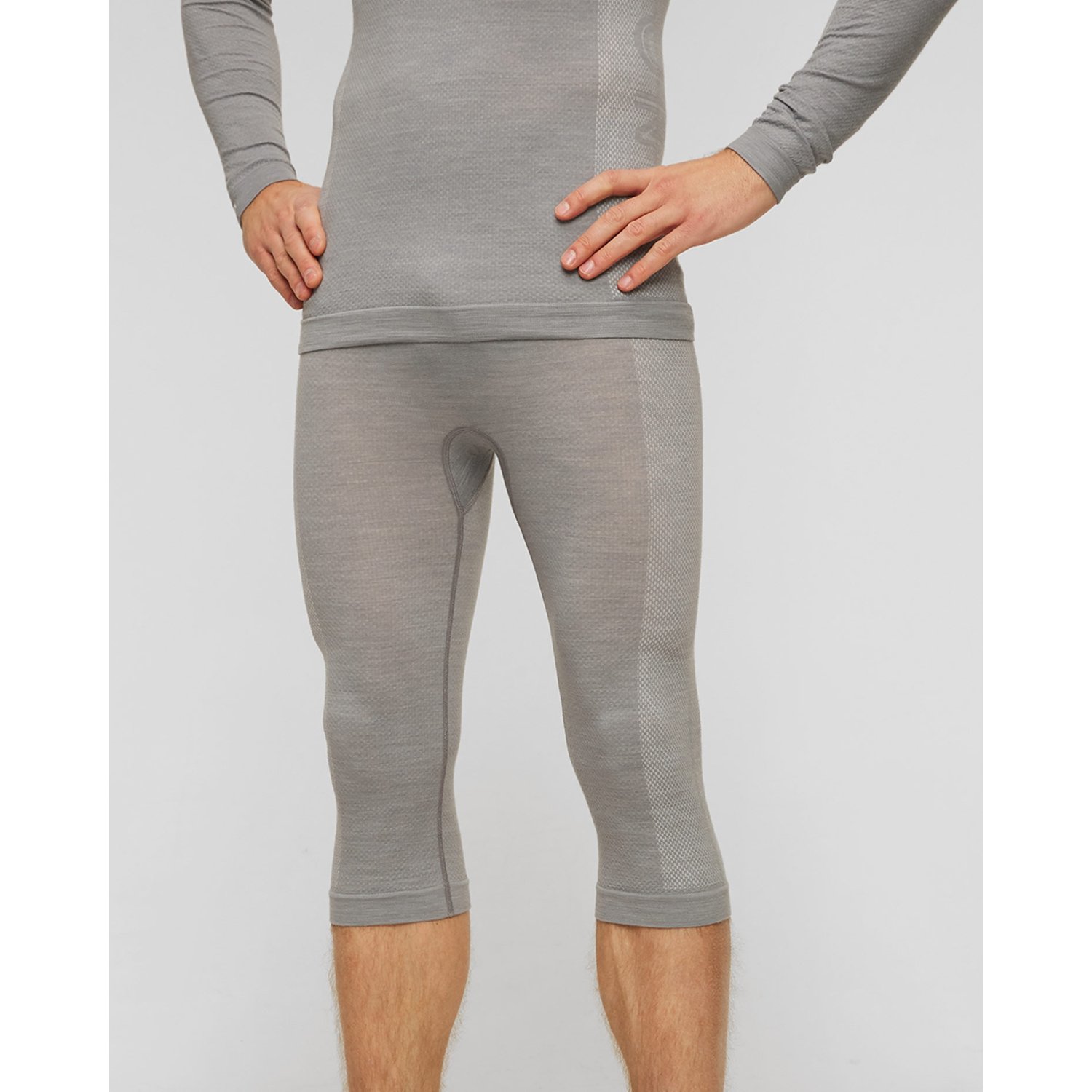Leginsy Merino Męskie Falke Wool-tech 3/4