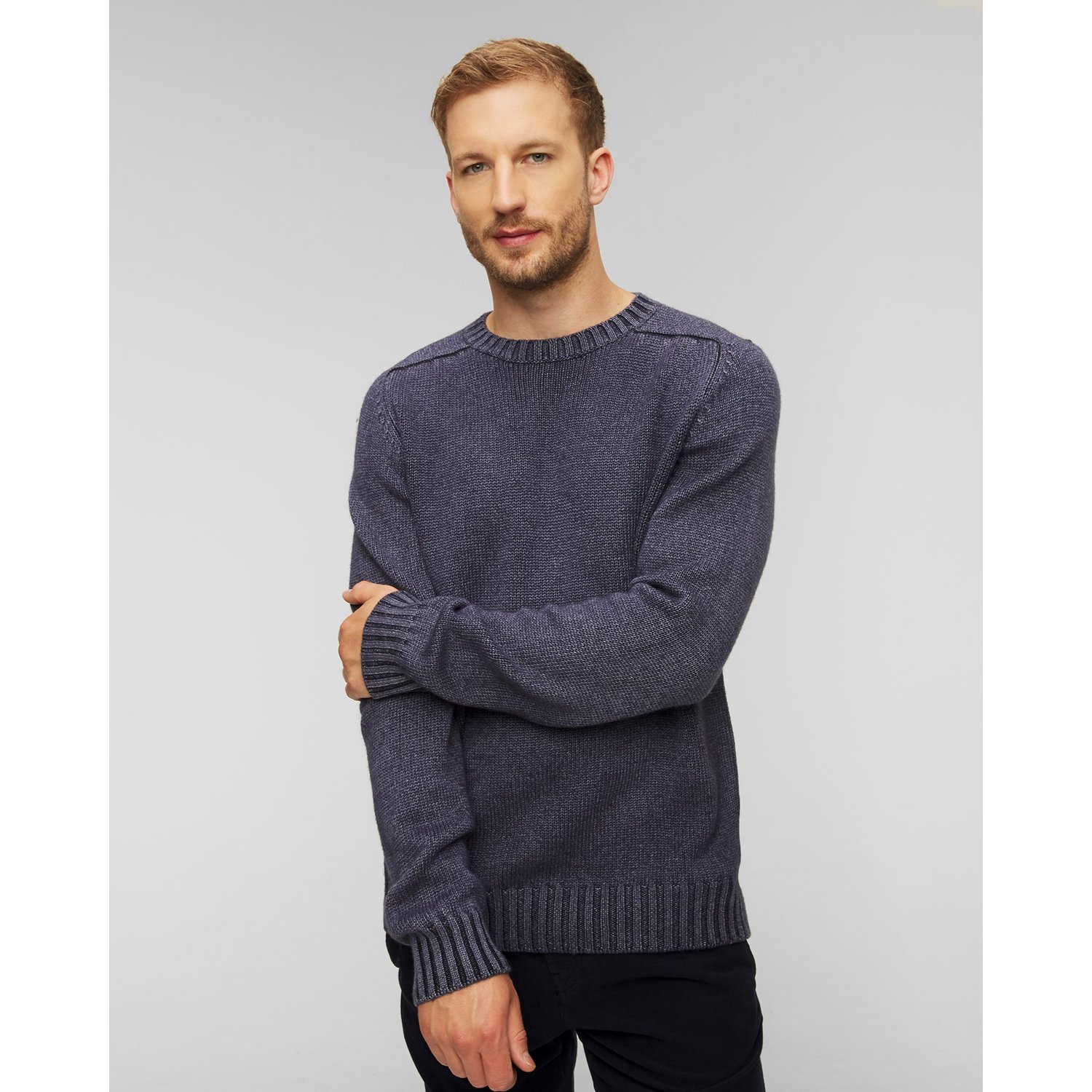 Sweter Wełniany Męski Dondup