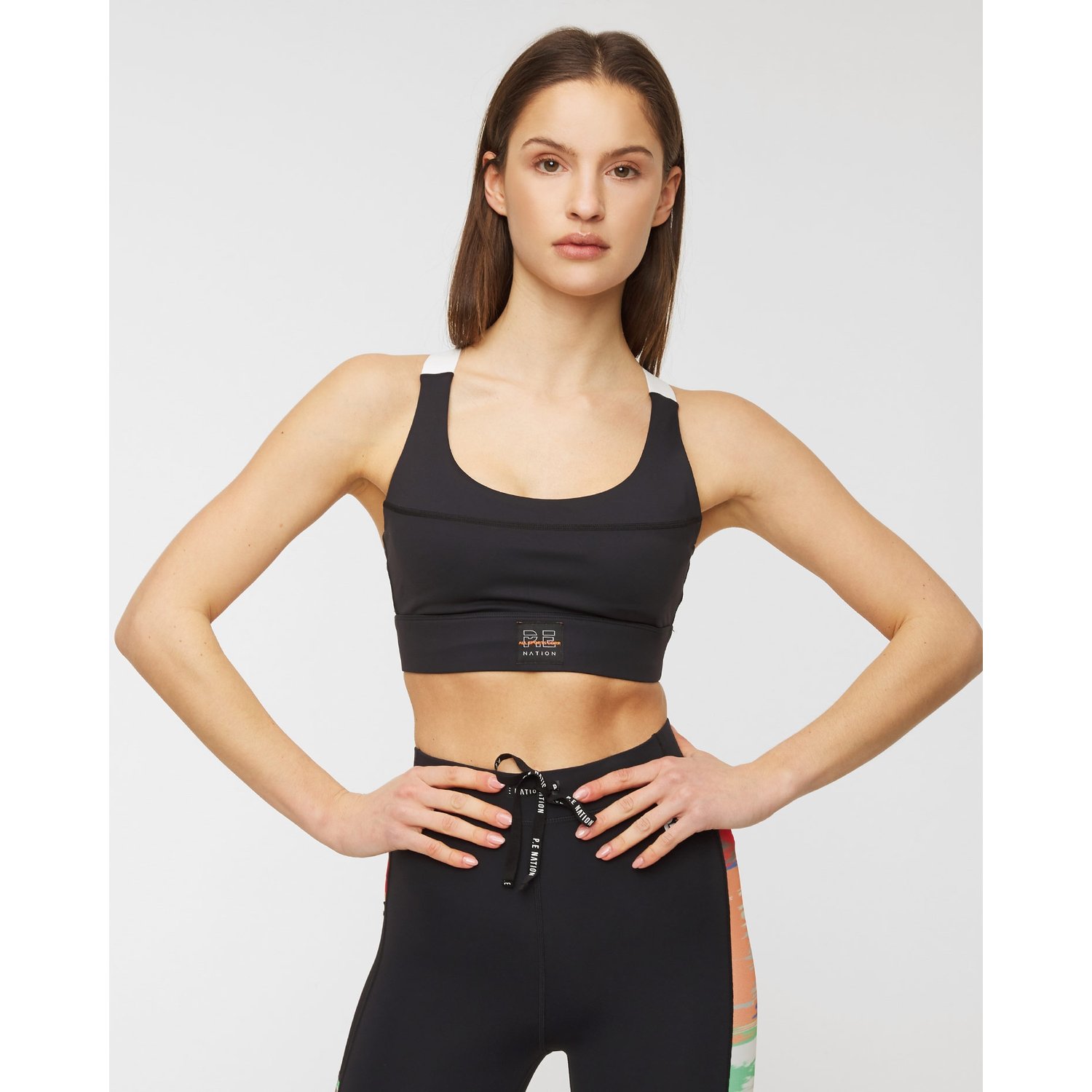 Top P.e Nation Break Out Sports Bra