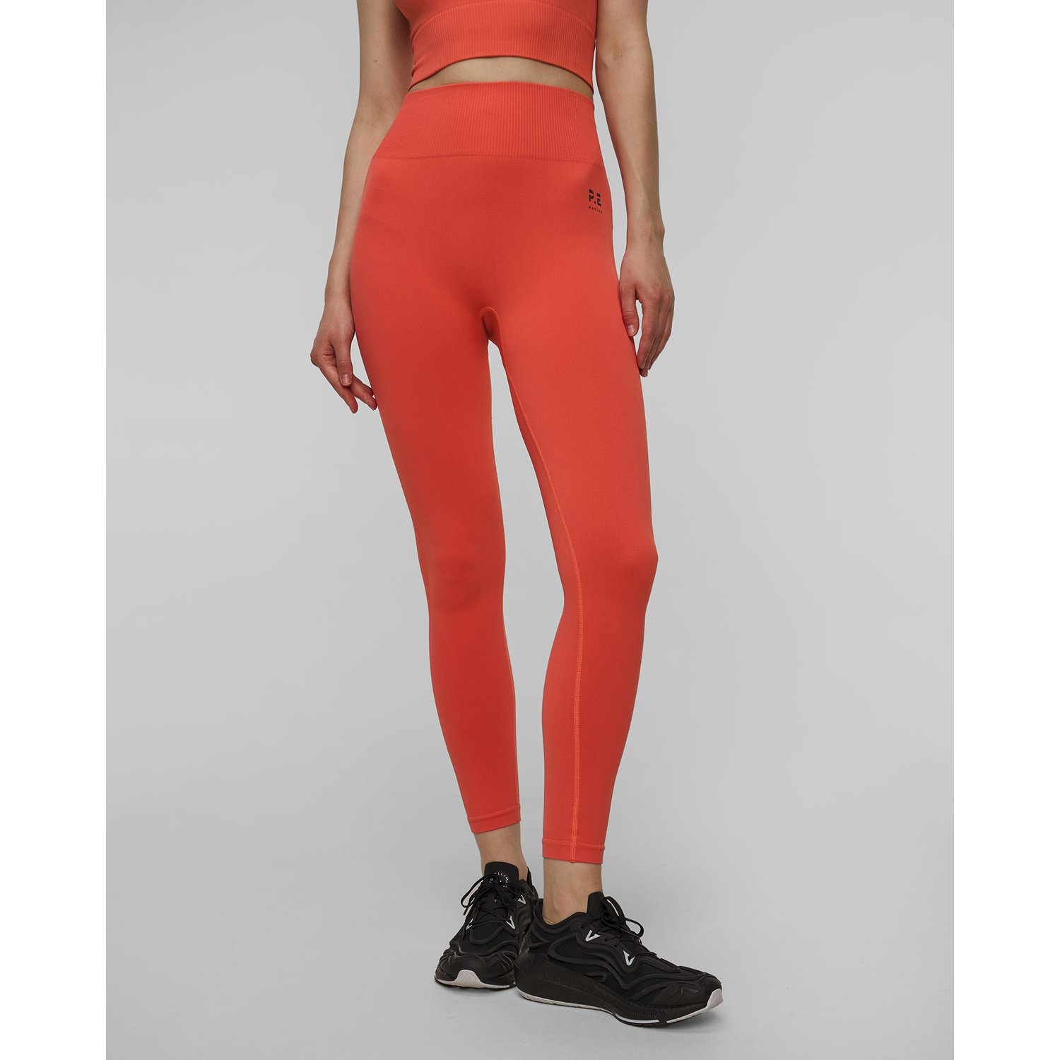 Czerwone Leginsy Damskie Pe Nation Restore Seamless Legging