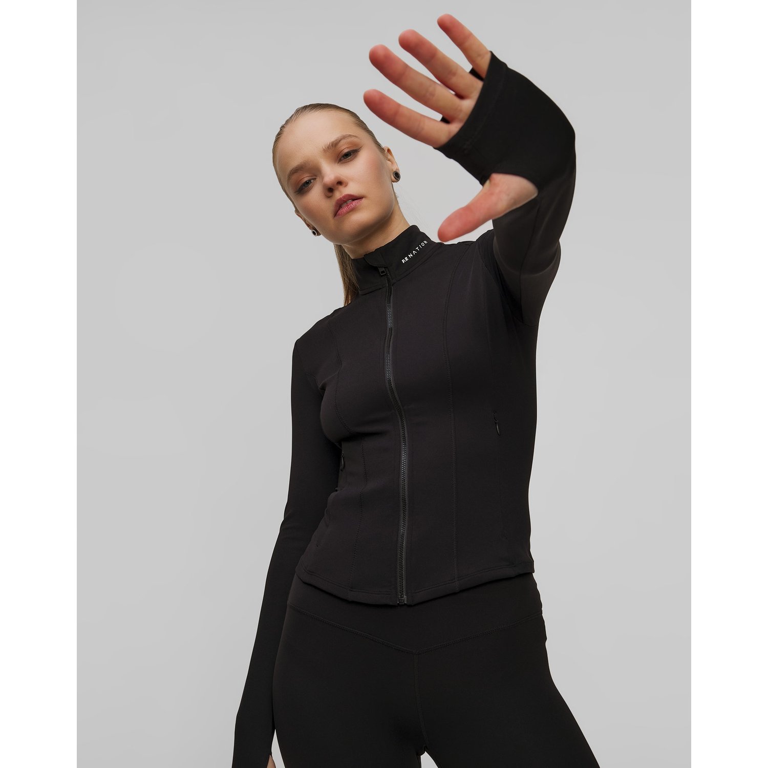 Czarna Kurtka Sportowa Damska Pe Nation Breakthrough Jacket