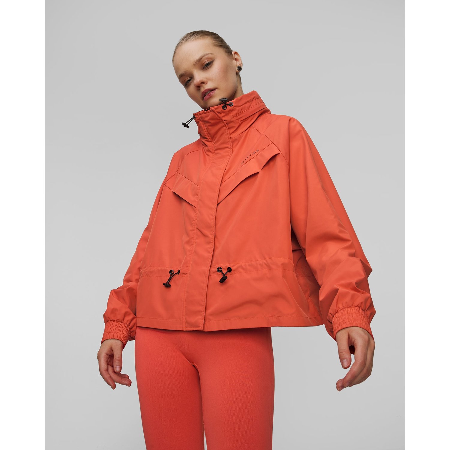 Czerwona Kurtka Damska Pe Nation Shelter Jacket