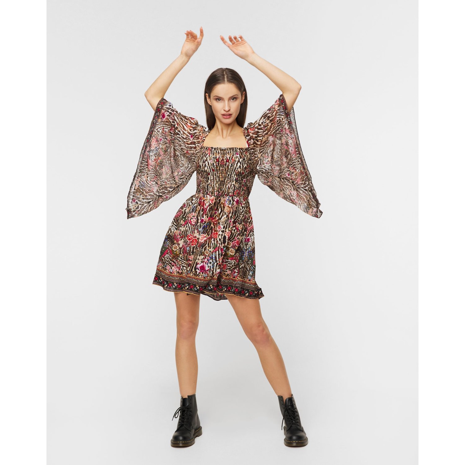 Sukienka Camilla Shirred Bodice Mini