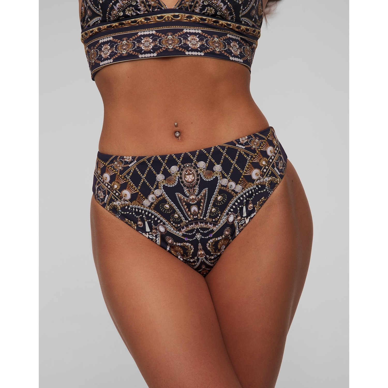Dół Od Stroju Camilla High Waist High Leg Pant