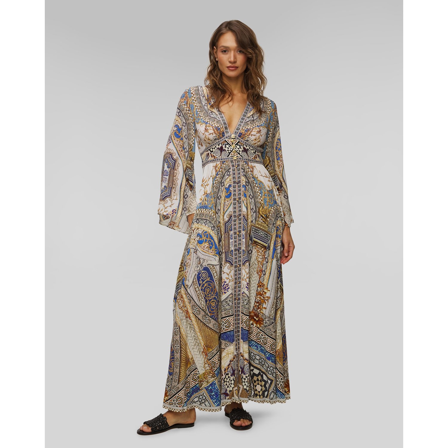 Sukienka Jedwabna Kimono Damska Camilla Make Me Your Mosaic