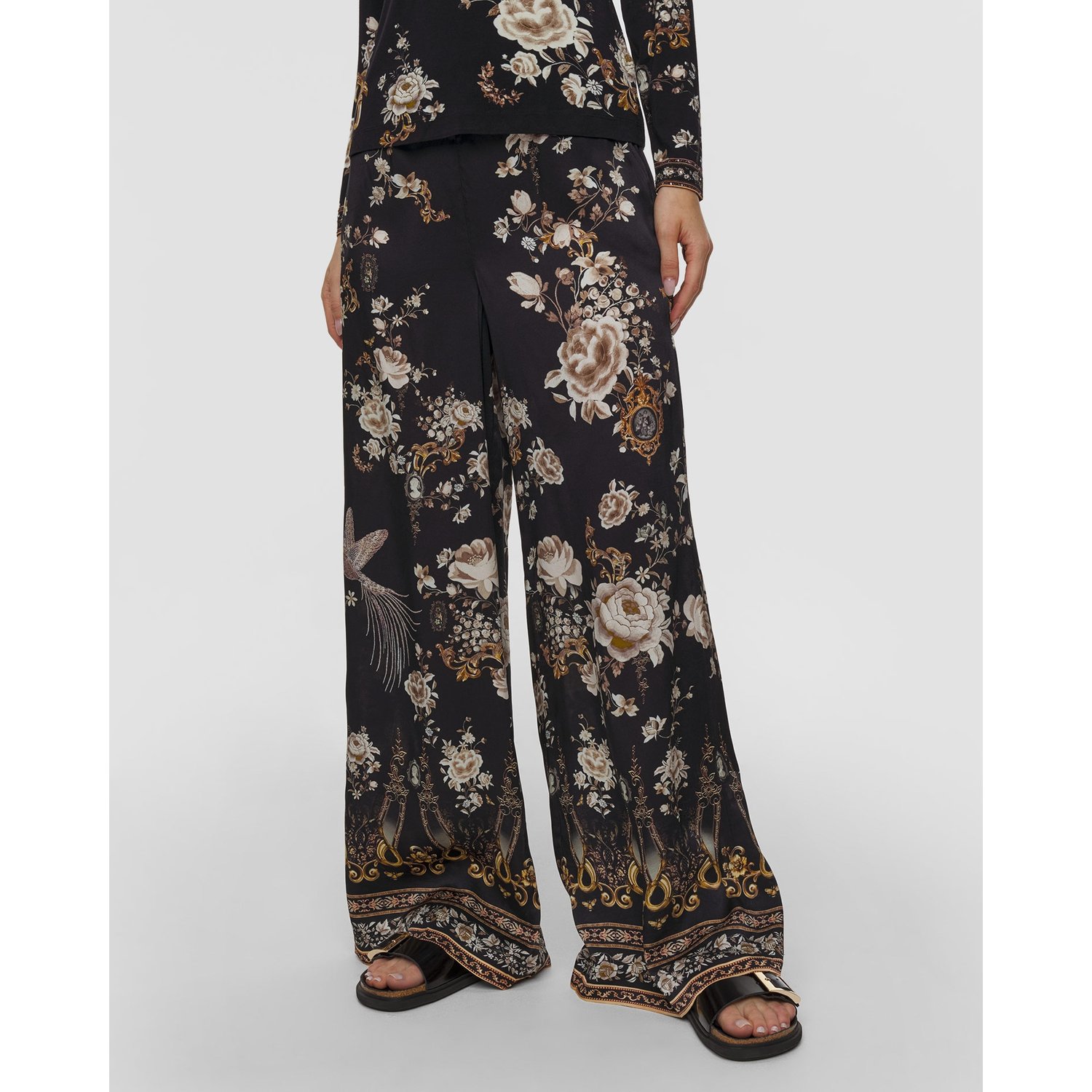 Spodnie Jedwabne Damskie Camilla