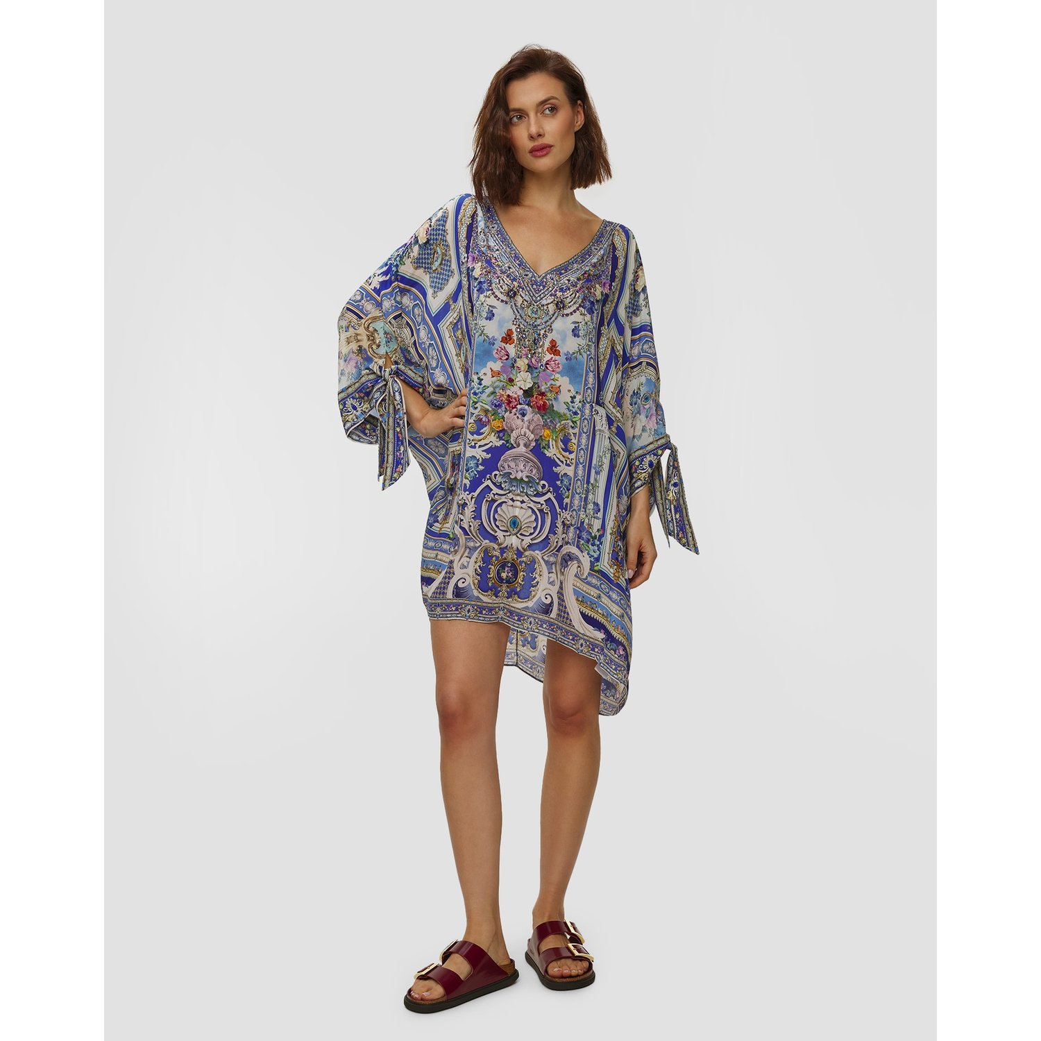 Sukienka Jedwabna Damska Camilla