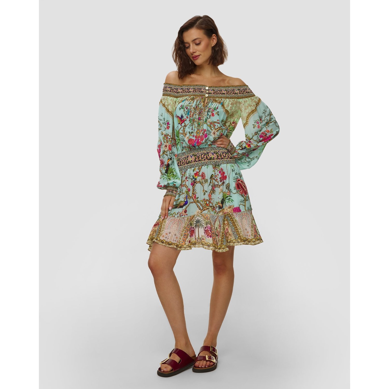 Jedwabna Sukienka Damska Camilla