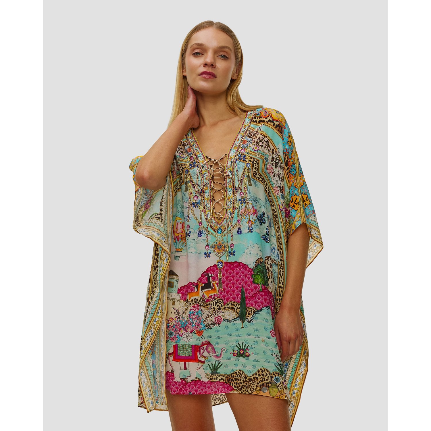 Tunika Jedwabna Damska Camilla