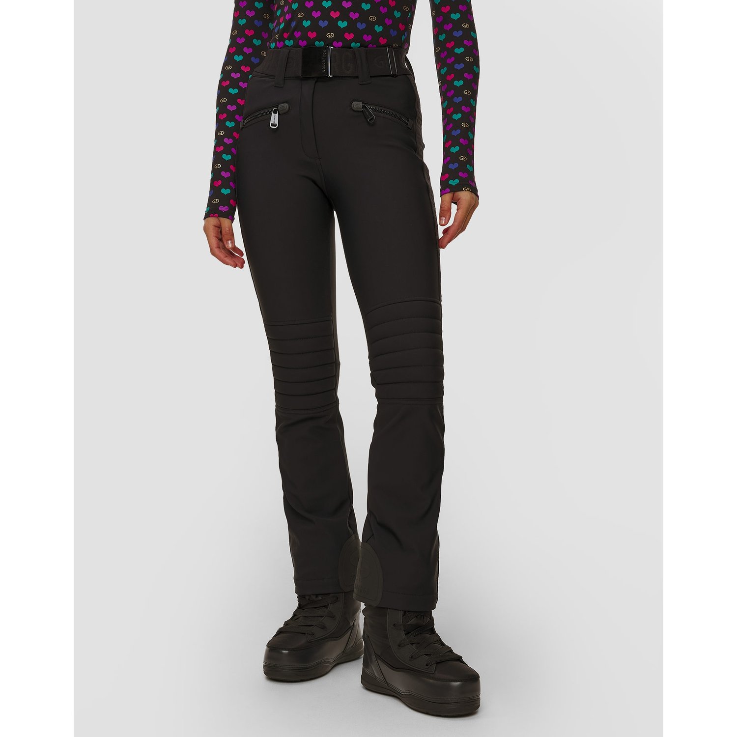 Czarne Spodnie Damskie Goldbergh Slalom