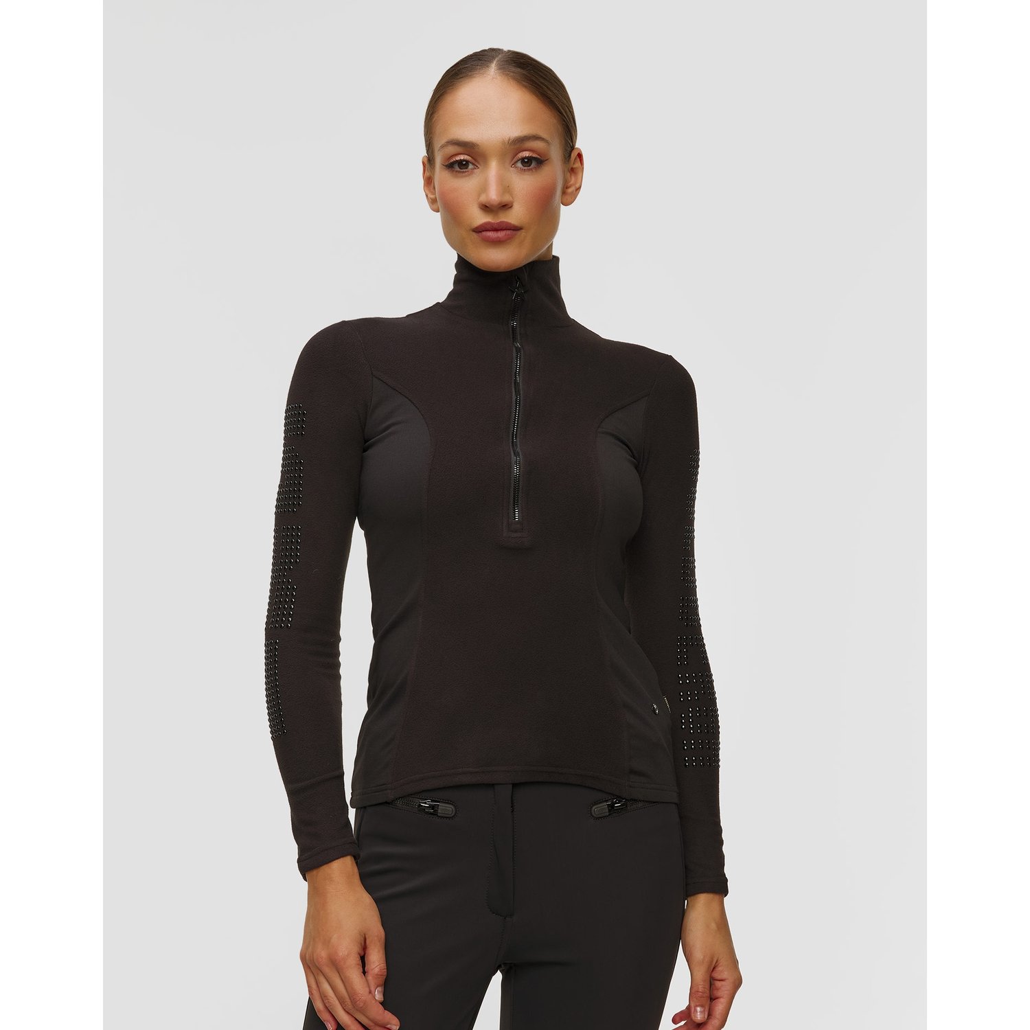 Czarny Golf Narciarski Damski Goldbergh Brezza