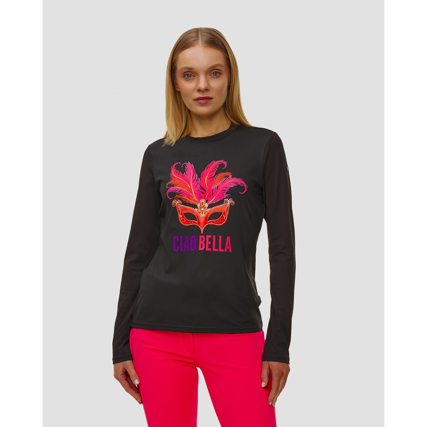 Czarny Top Narciarski Damski Goldbergh Scarlet