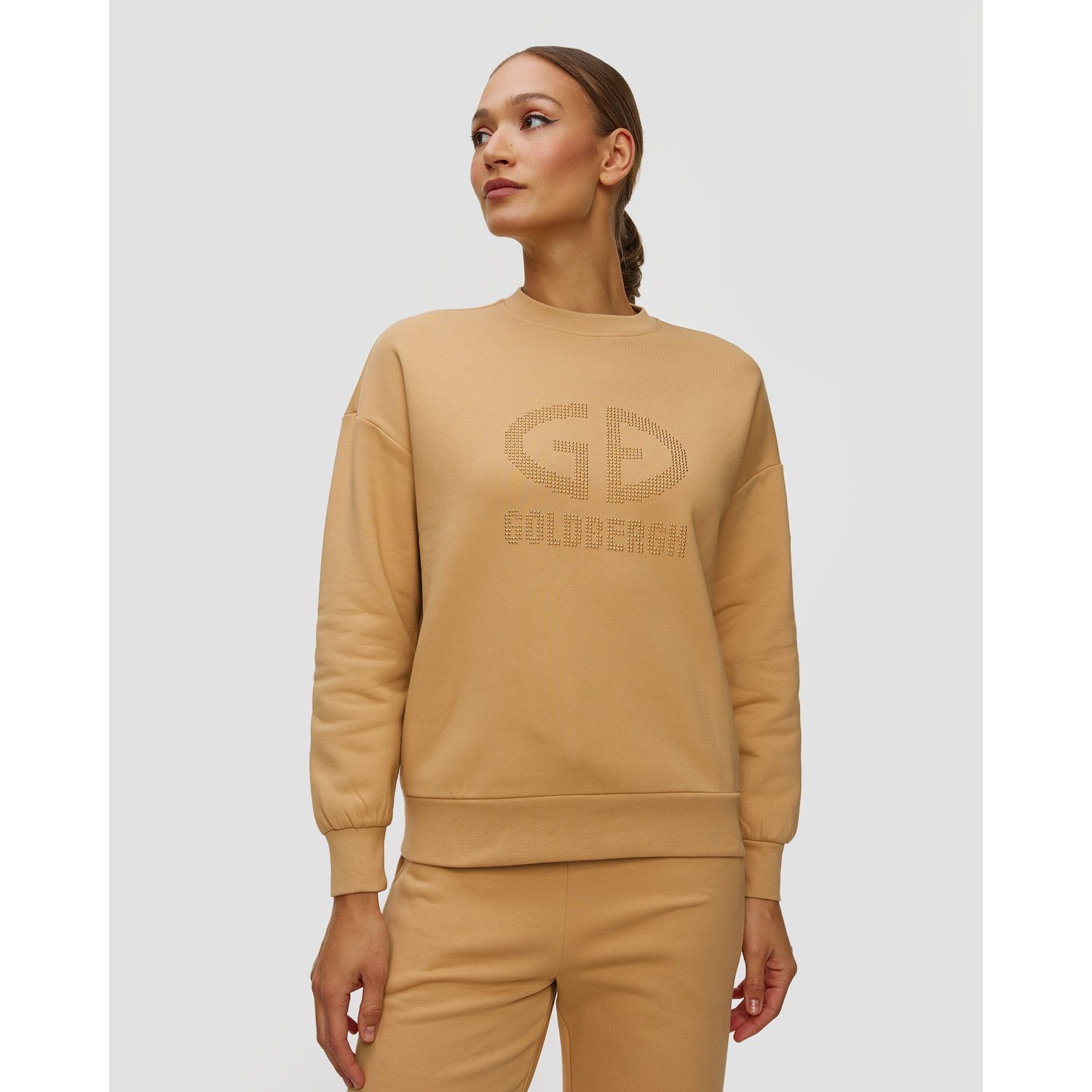 Karmelowa Bluza Damska Goldbergh Alessandra
