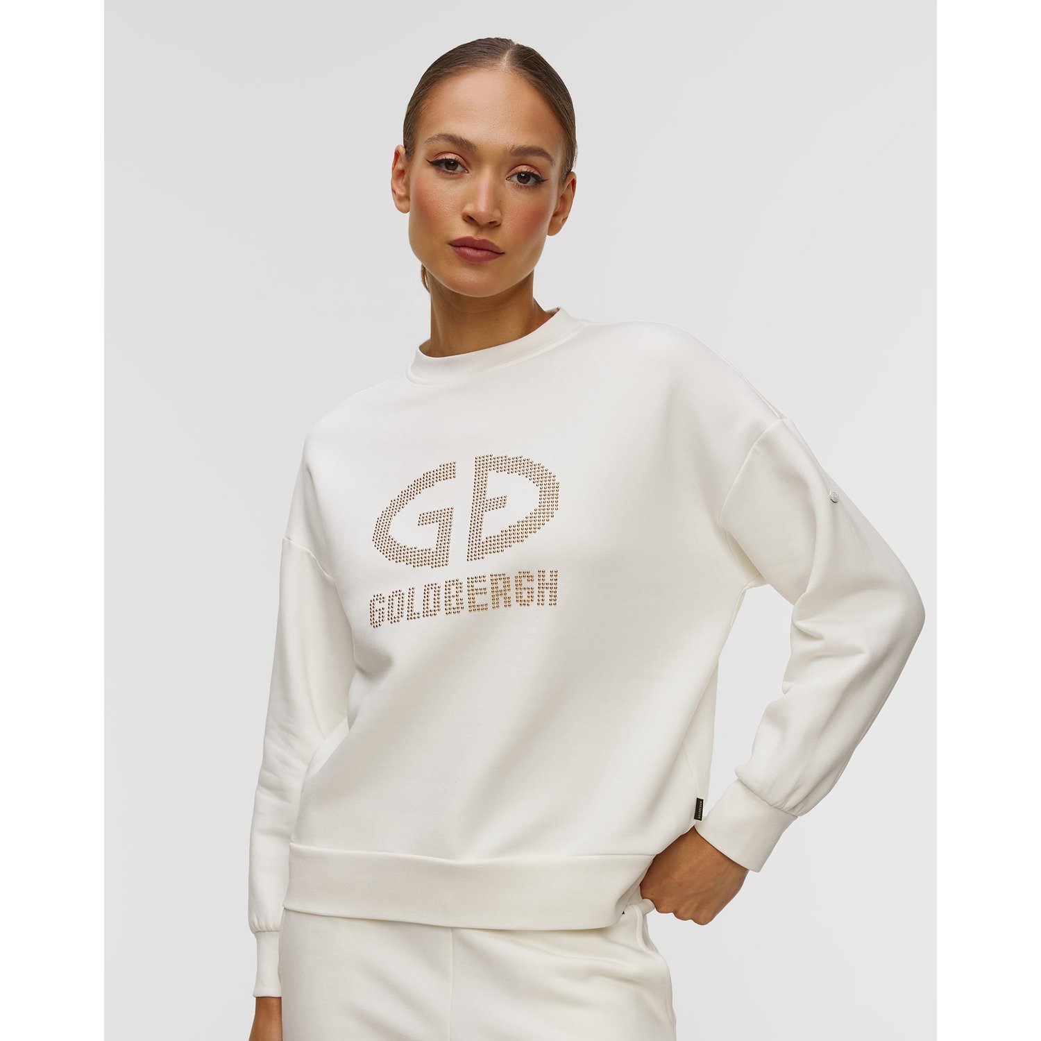 Kremowa Bluza Damska Goldbergh Alessandra