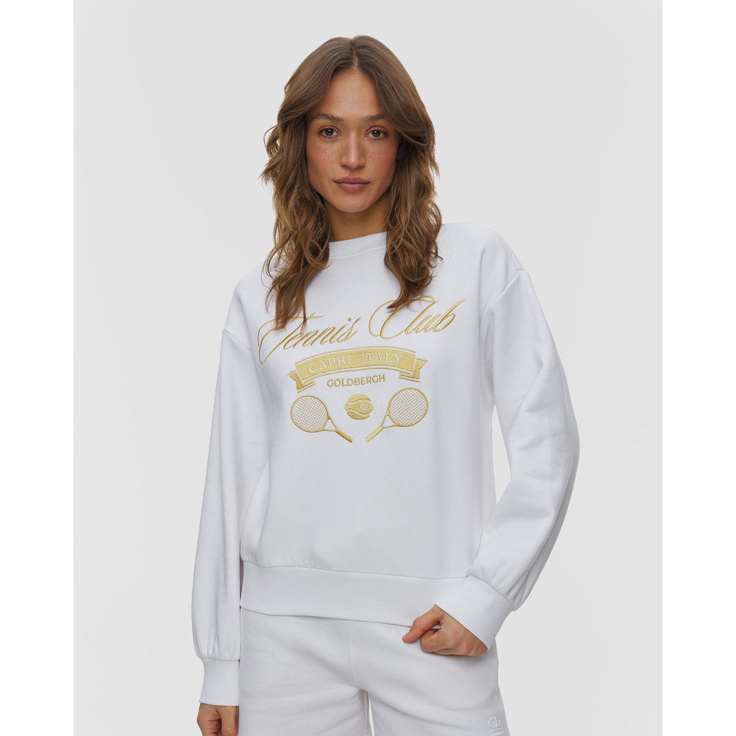 Biała Bluza Damska Goldbergh Brunie
