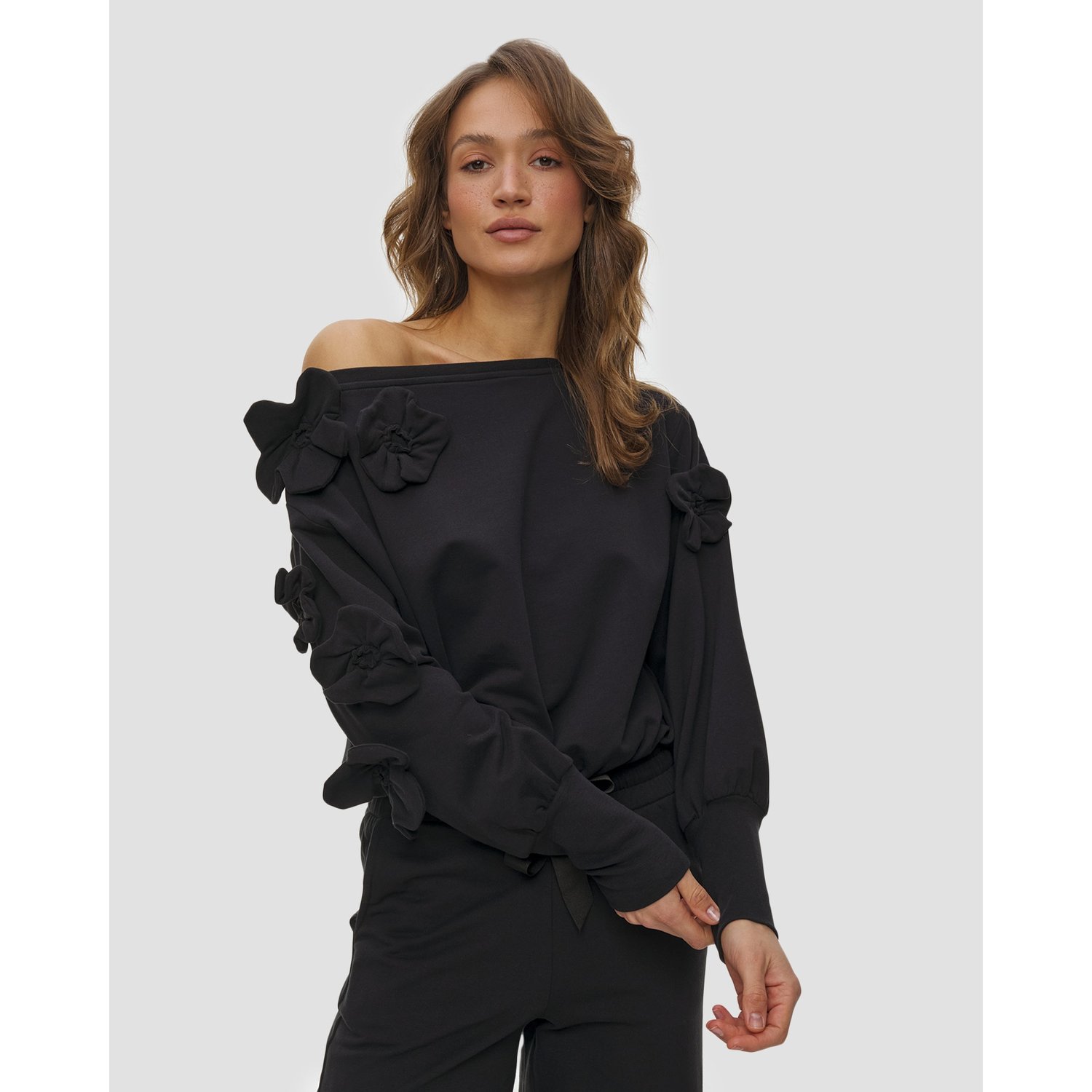 Bluza Z Aplikacjami Damska Goldbergh Fiorenzo