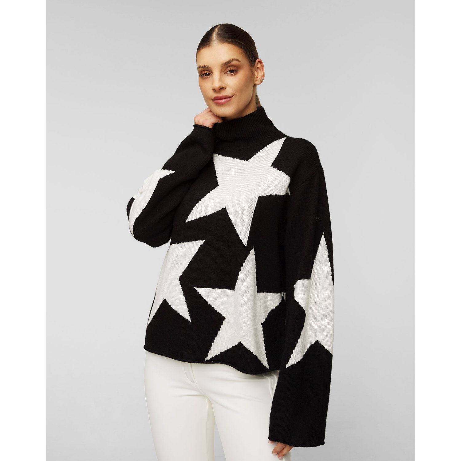 Sweter Wełniany Z Kaszmirem Goldbergh Rising