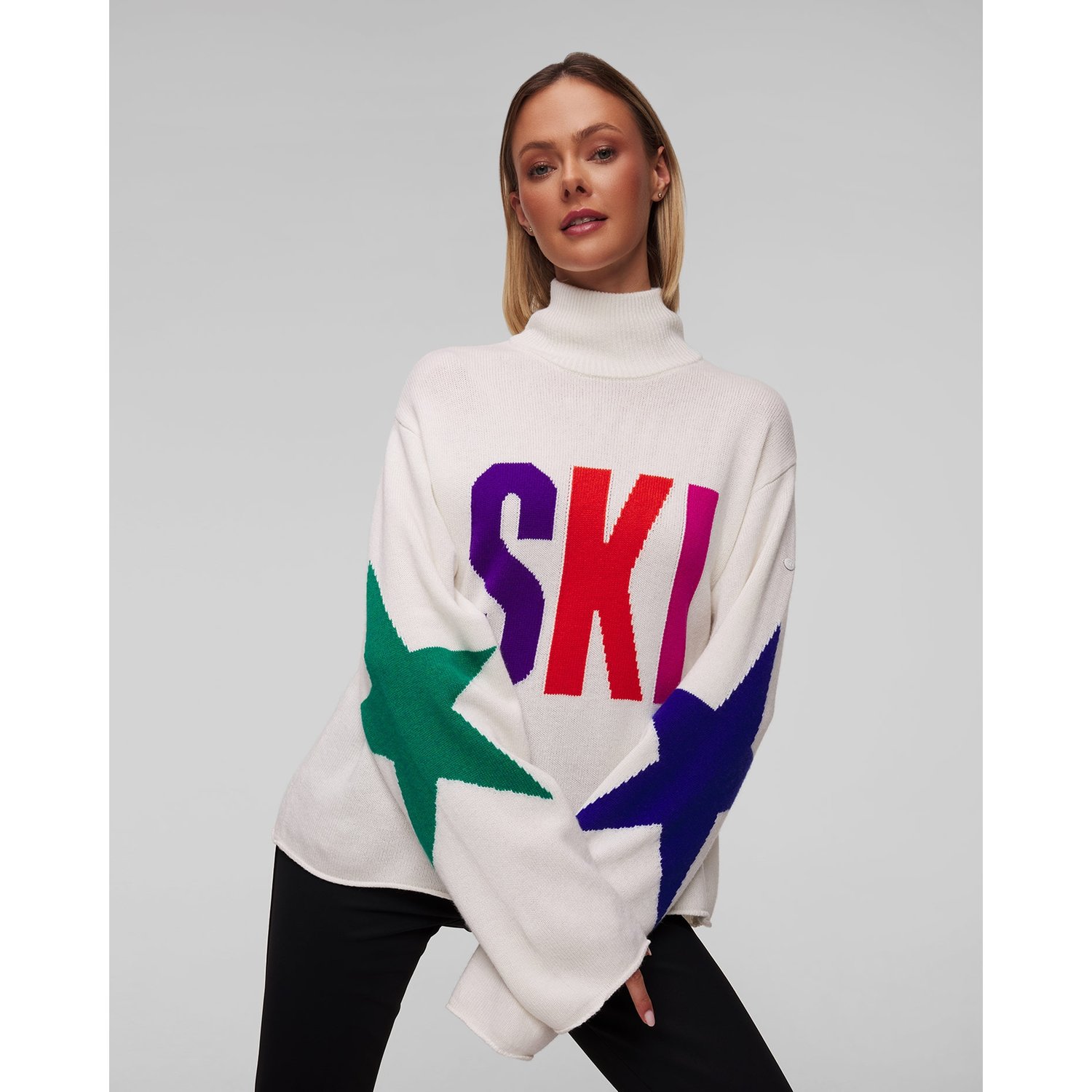 Sweter Damski Z Golfem Goldbergh Calore