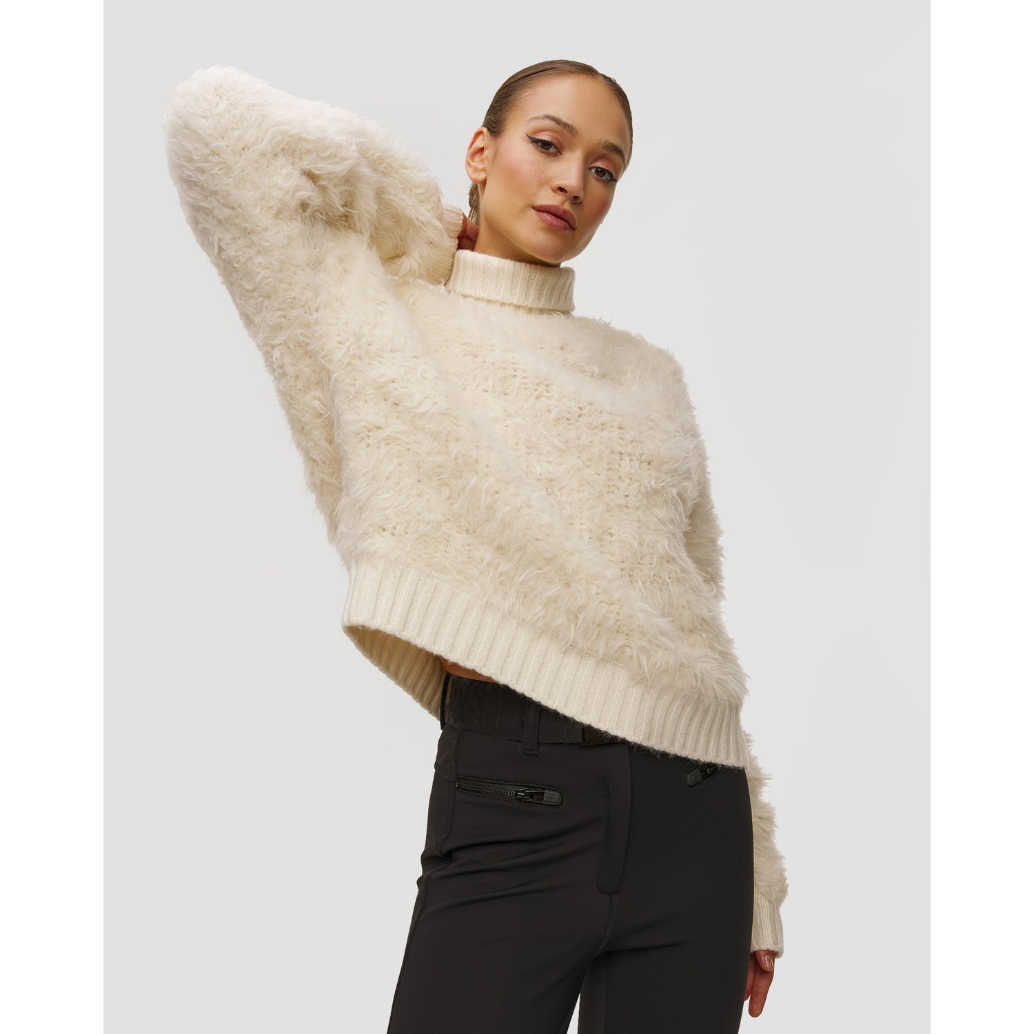 Puszysty Sweter Z Alpaki Goldbergh Bolleta