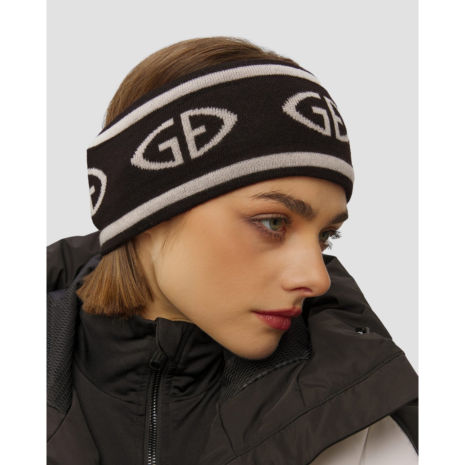 Opaska Merino Damska Goldbergh Tiara Czarna