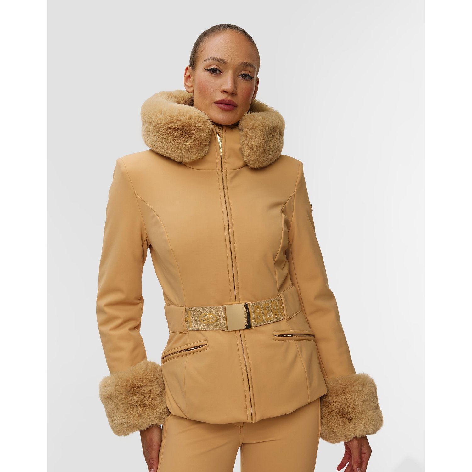 Kurtka Narciarska Damska Goldbergh Gold Exclusive Prezioso