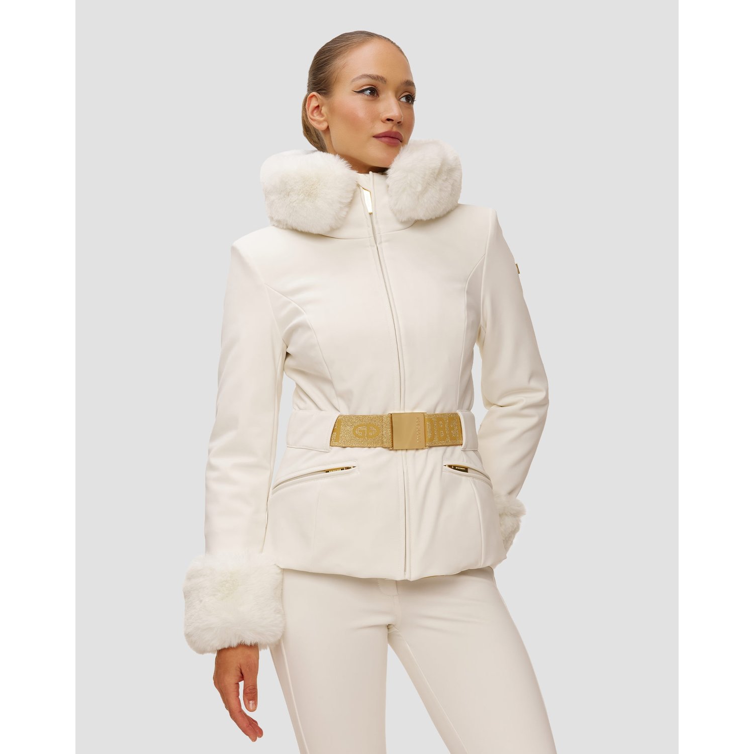 Kurtka Narciarska Damska Goldbergh Gold Exclusive Prezioso