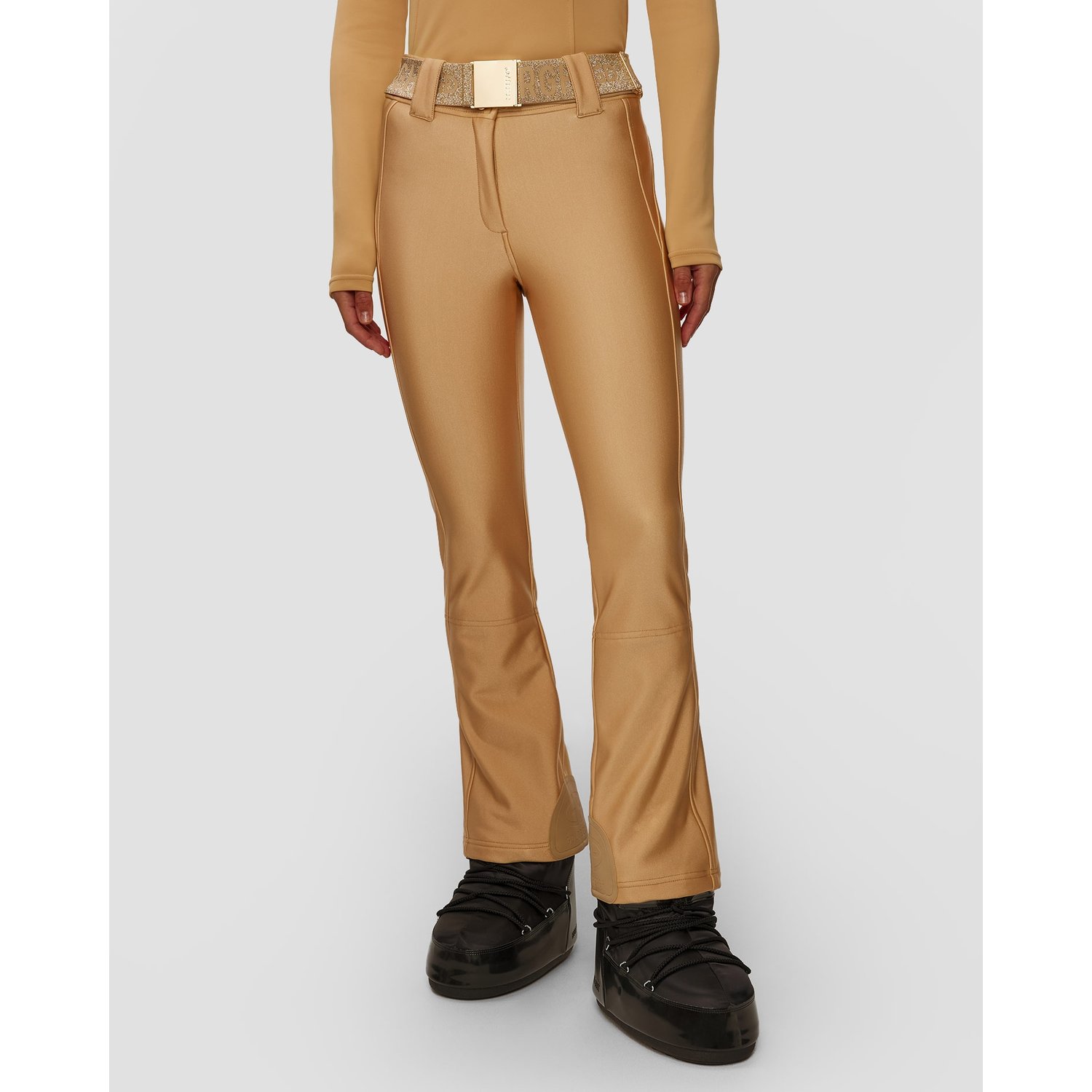 Złote Spodnie Narciarskie Damskie Goldbergh Gold Exclusive Splendore