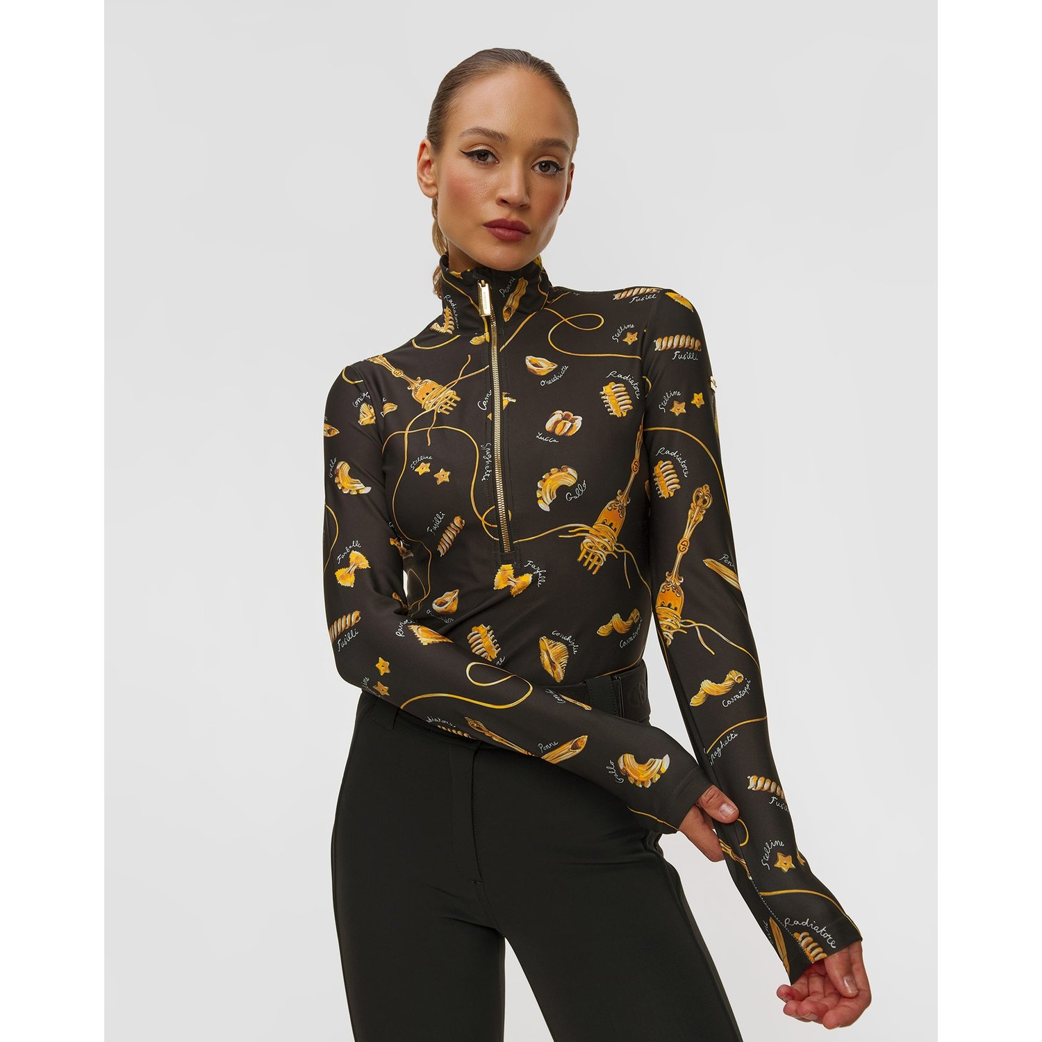 Golf Narciarski Damski Goldbergh Gold Exclusive Farfalle