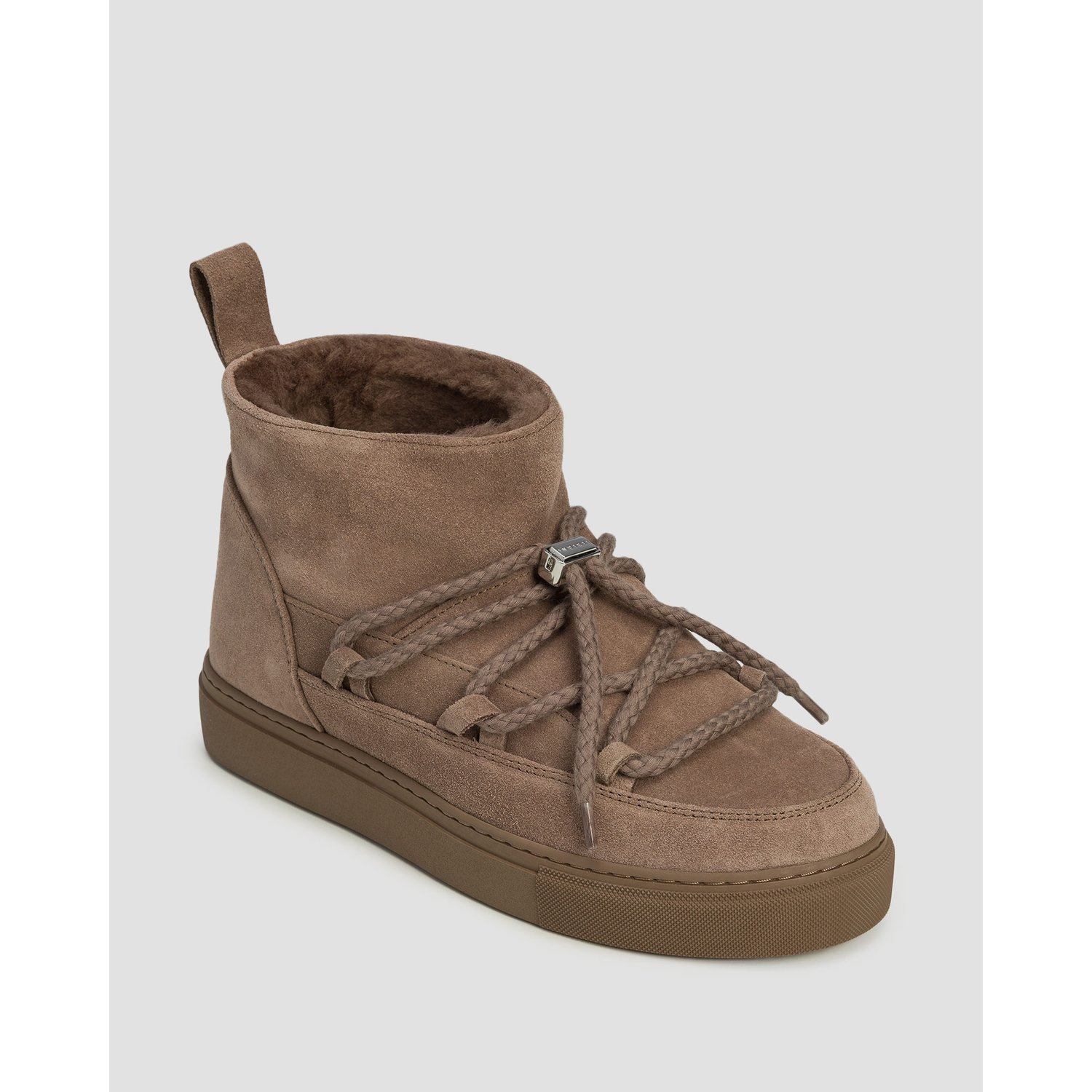 Brązowe Buty Zimowe Damskie Inuikii Classic Low