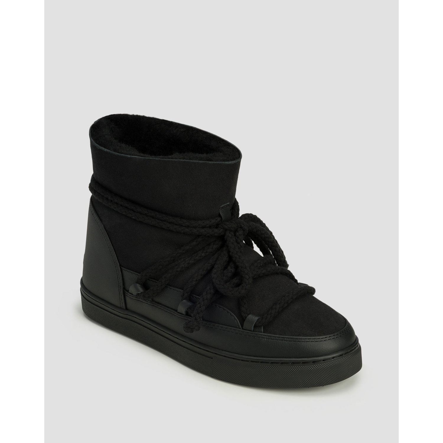 Czarne Buty Zimowe Damskie Inuikii Classic