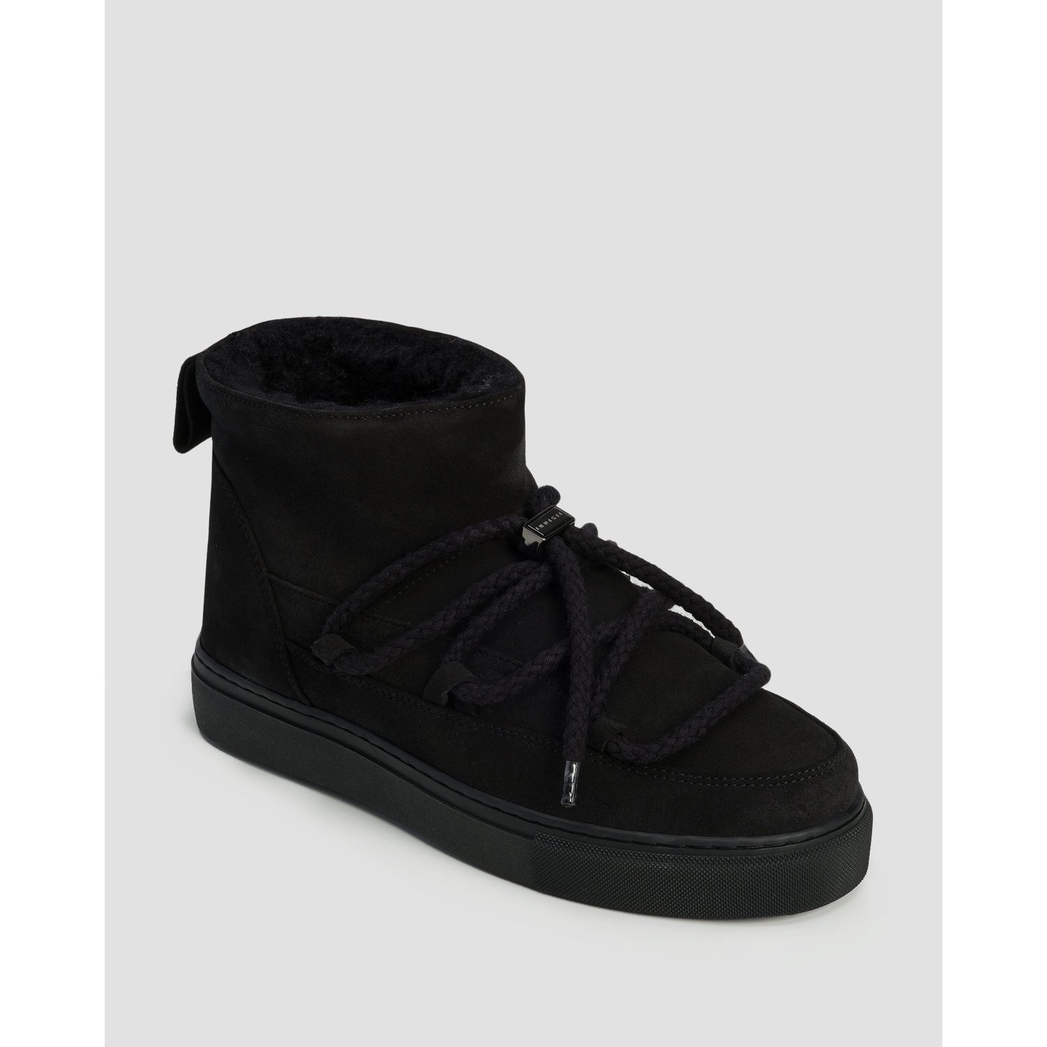 Czarne Buty Zimowe Damskie Inuikii Classic Low