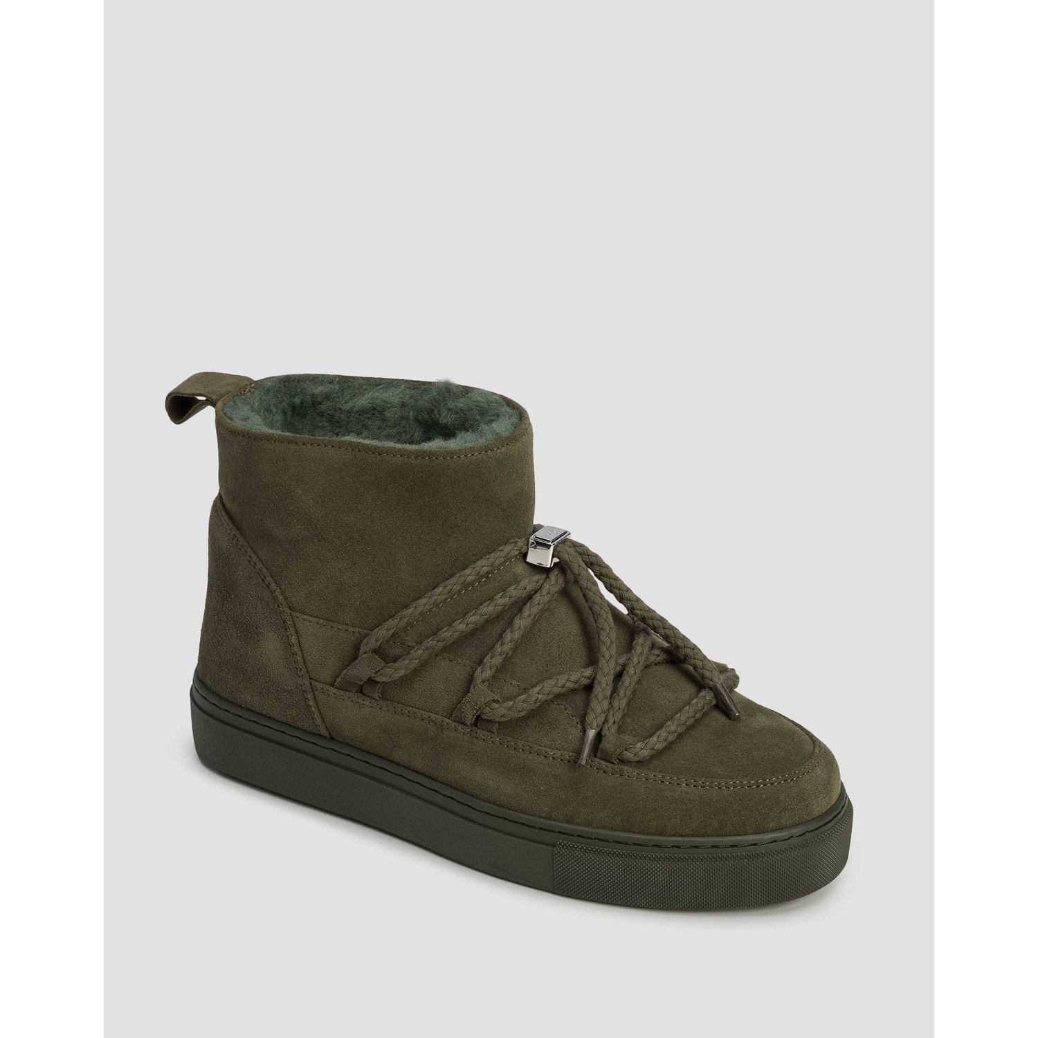 Zielone Buty Zimowe Damskie Inuikii Classic Low