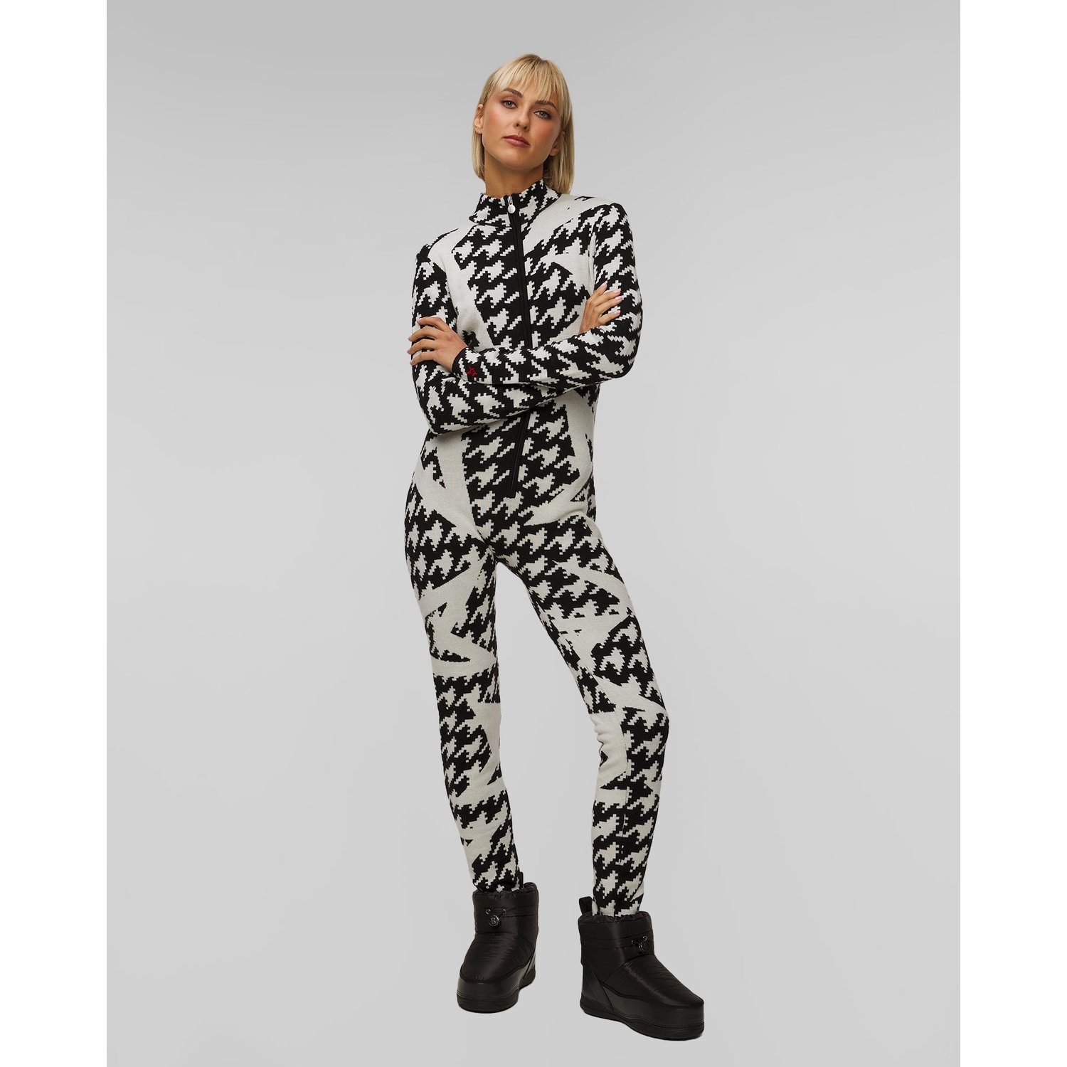 Wełniany Kombinezon Damski Perfect Moment Houndstooth Star