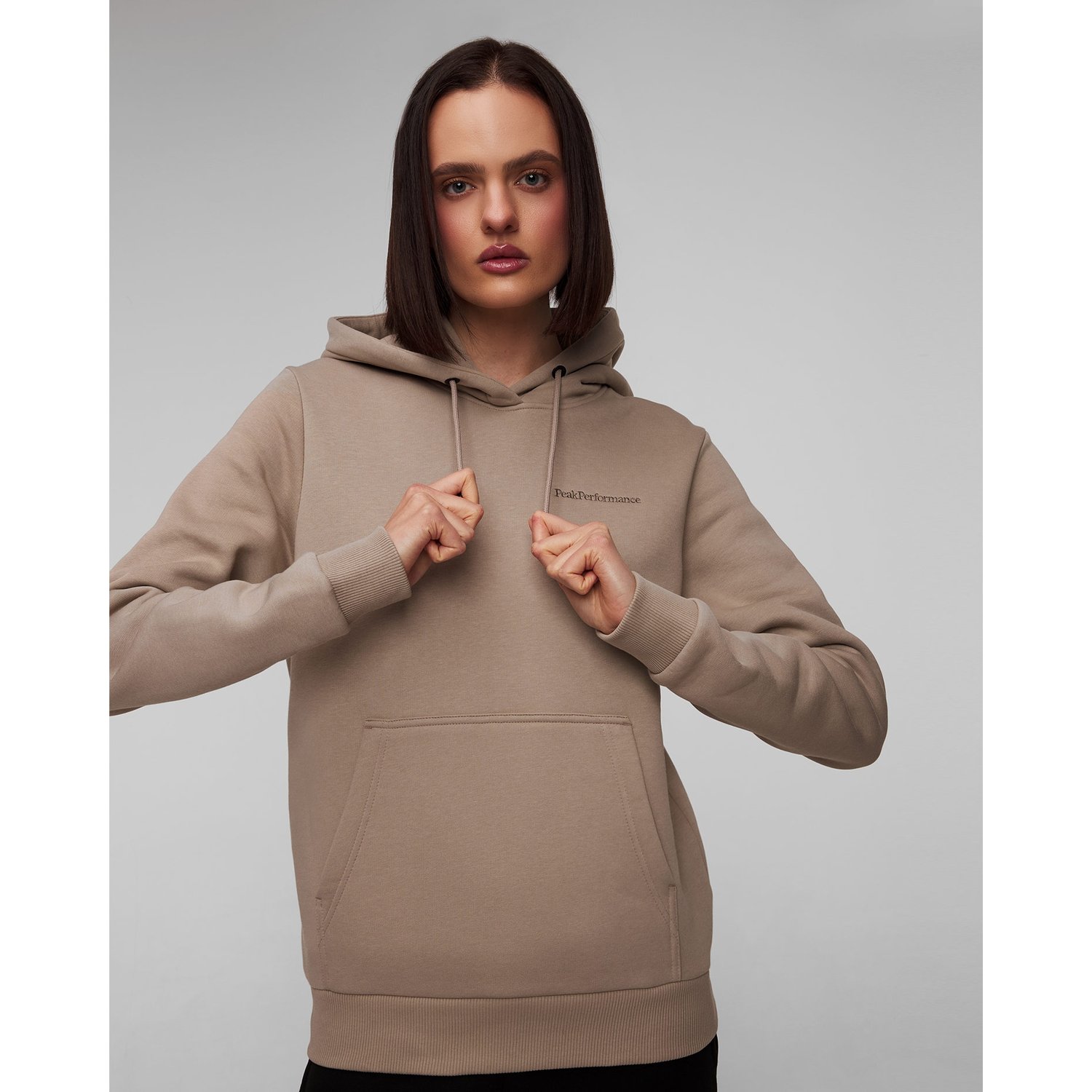 Bluza Damska Z Kapturem Peak Performance Original Small Logo