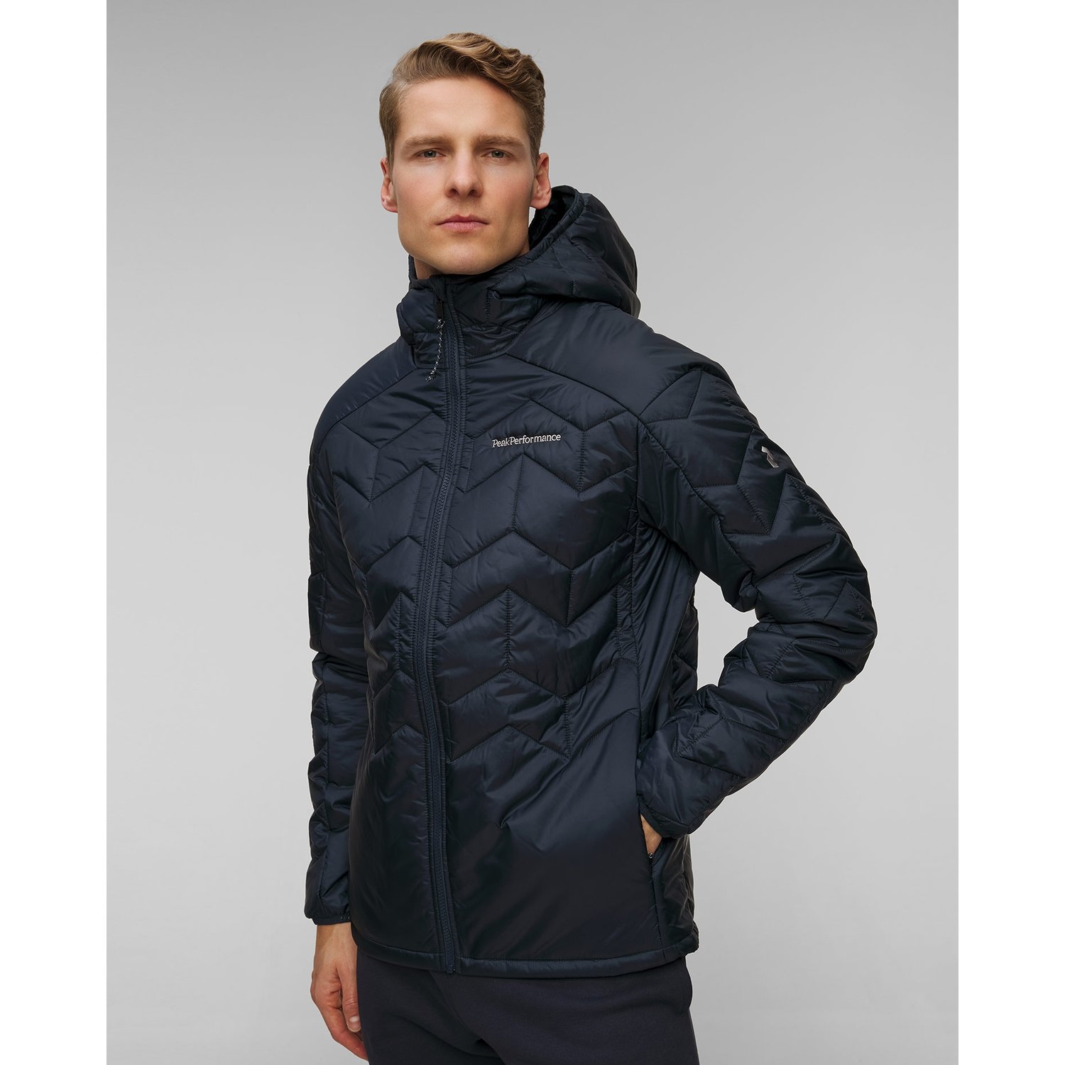 Kurtka Ocieplana Męska Peak Performance Elevate Hood