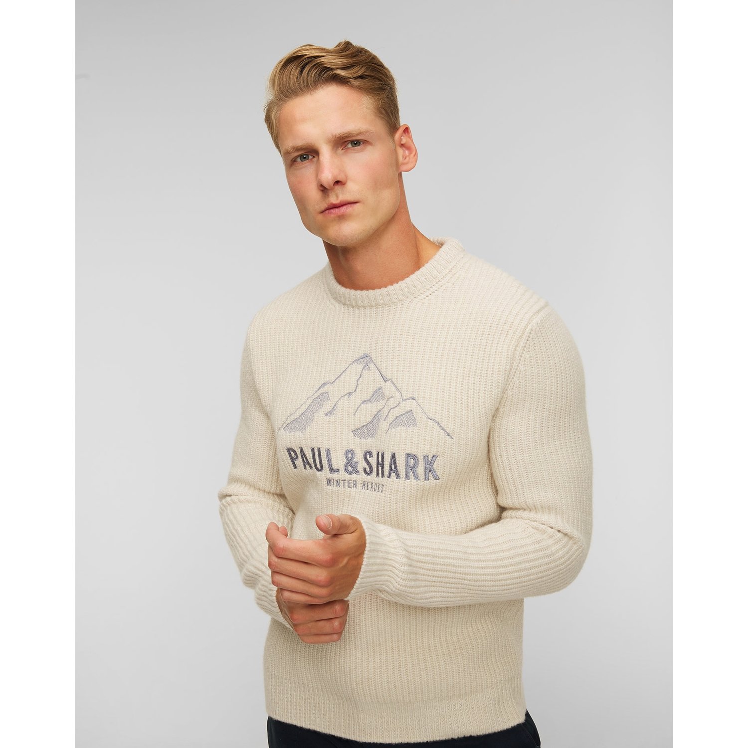Sweter Wełniany Męski Paul&shark