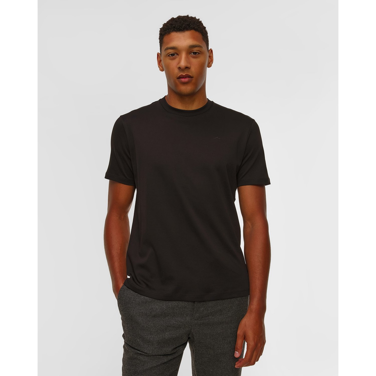 Czarny T-shirt Męski Paul&shark