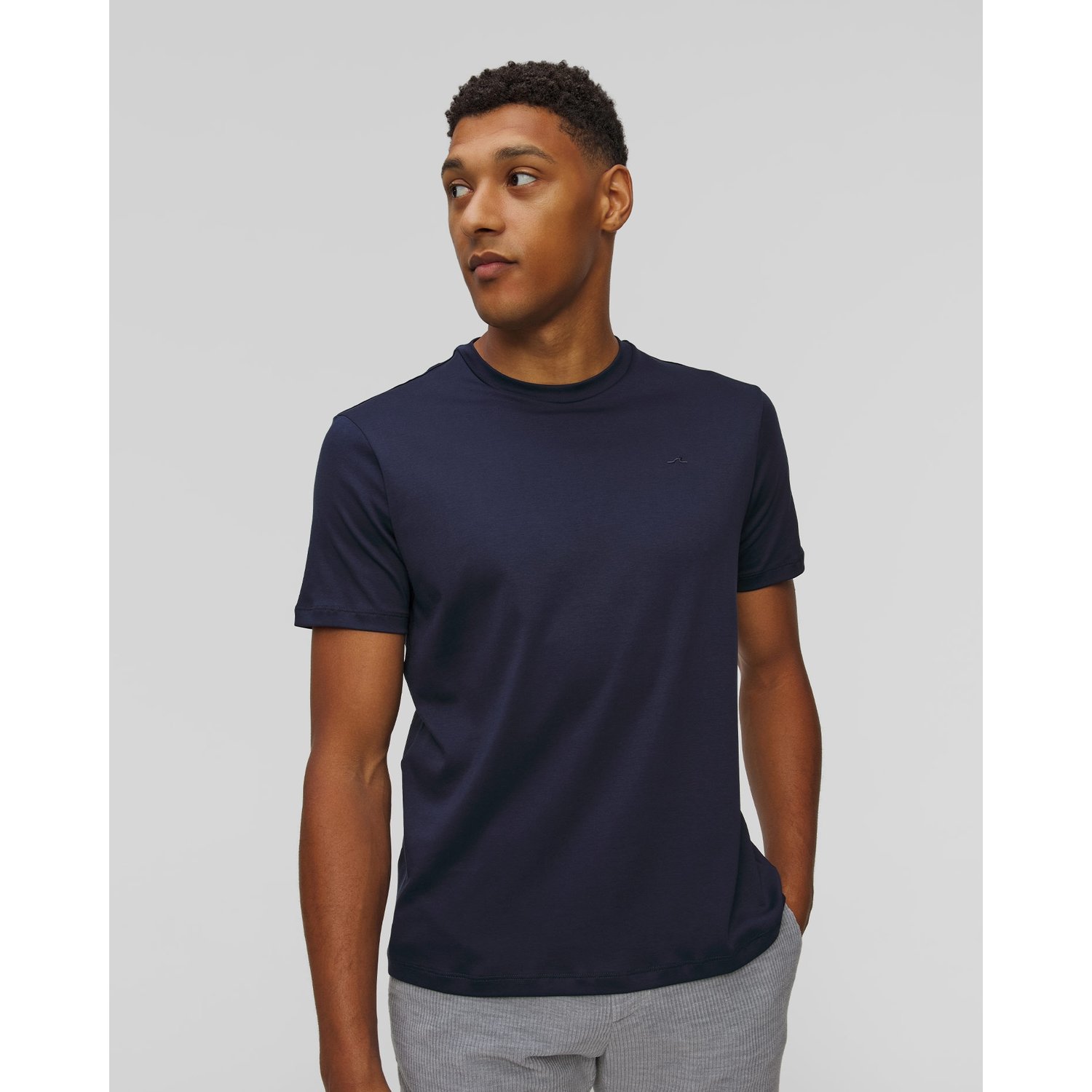 Granatowy T-shirt Męski Paul&shark
