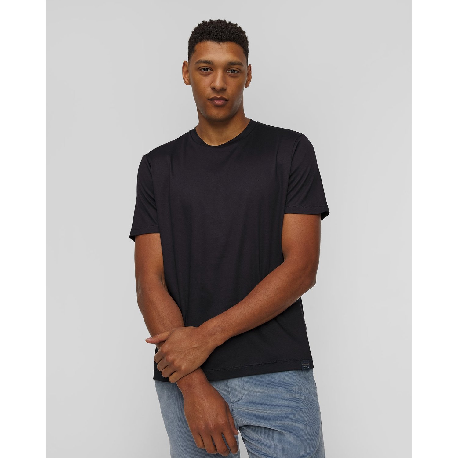 Granatowy T-shirt Męski Paul&shark