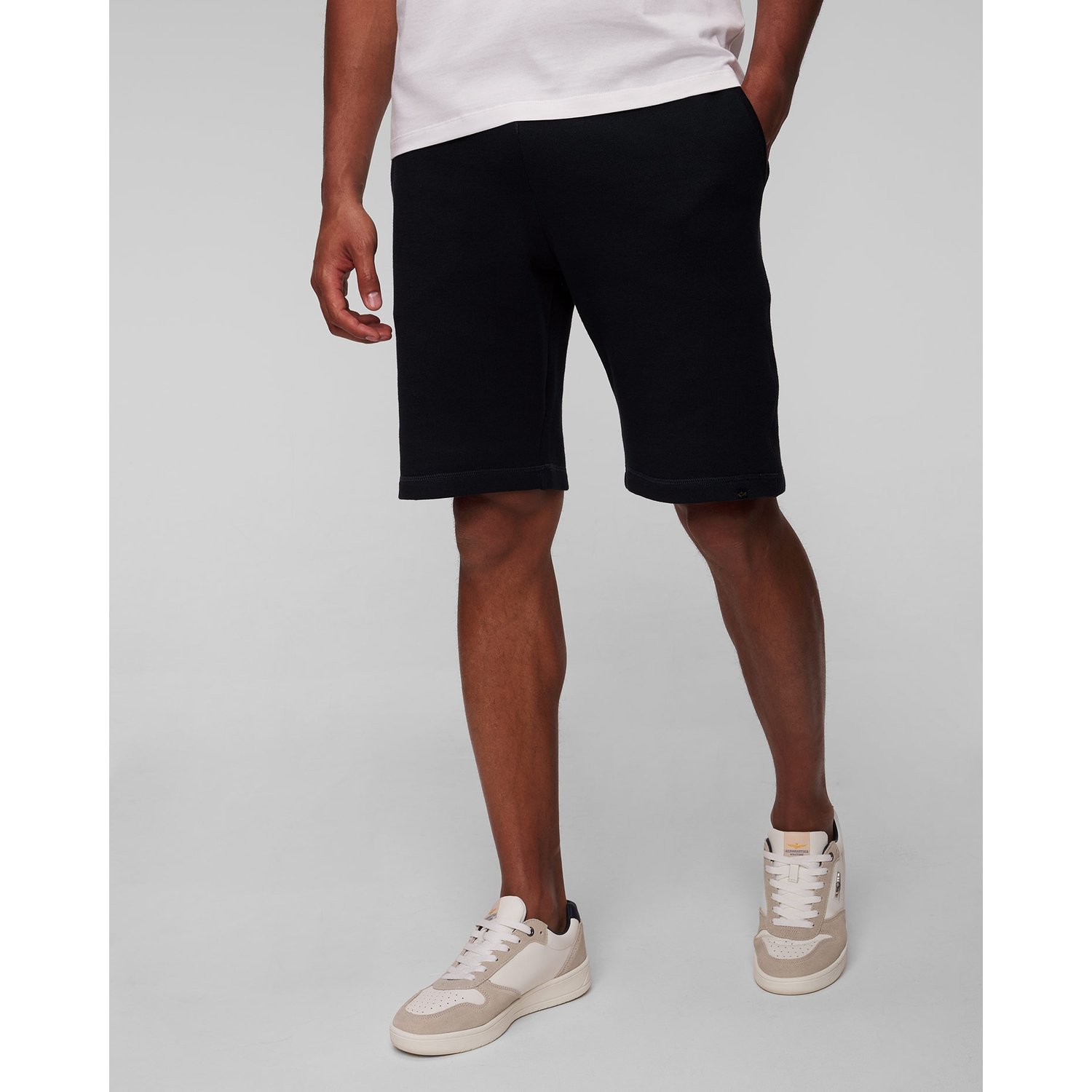 Granatowe Szorty Męskie Paul&shark Cotton Bermudas