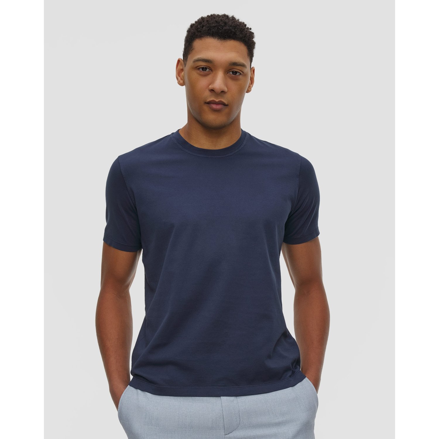 Granatowy T-shirt Męski Paul&shark