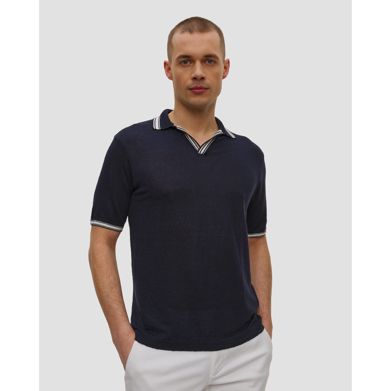 Lniane Polo Męskie Paul&shark