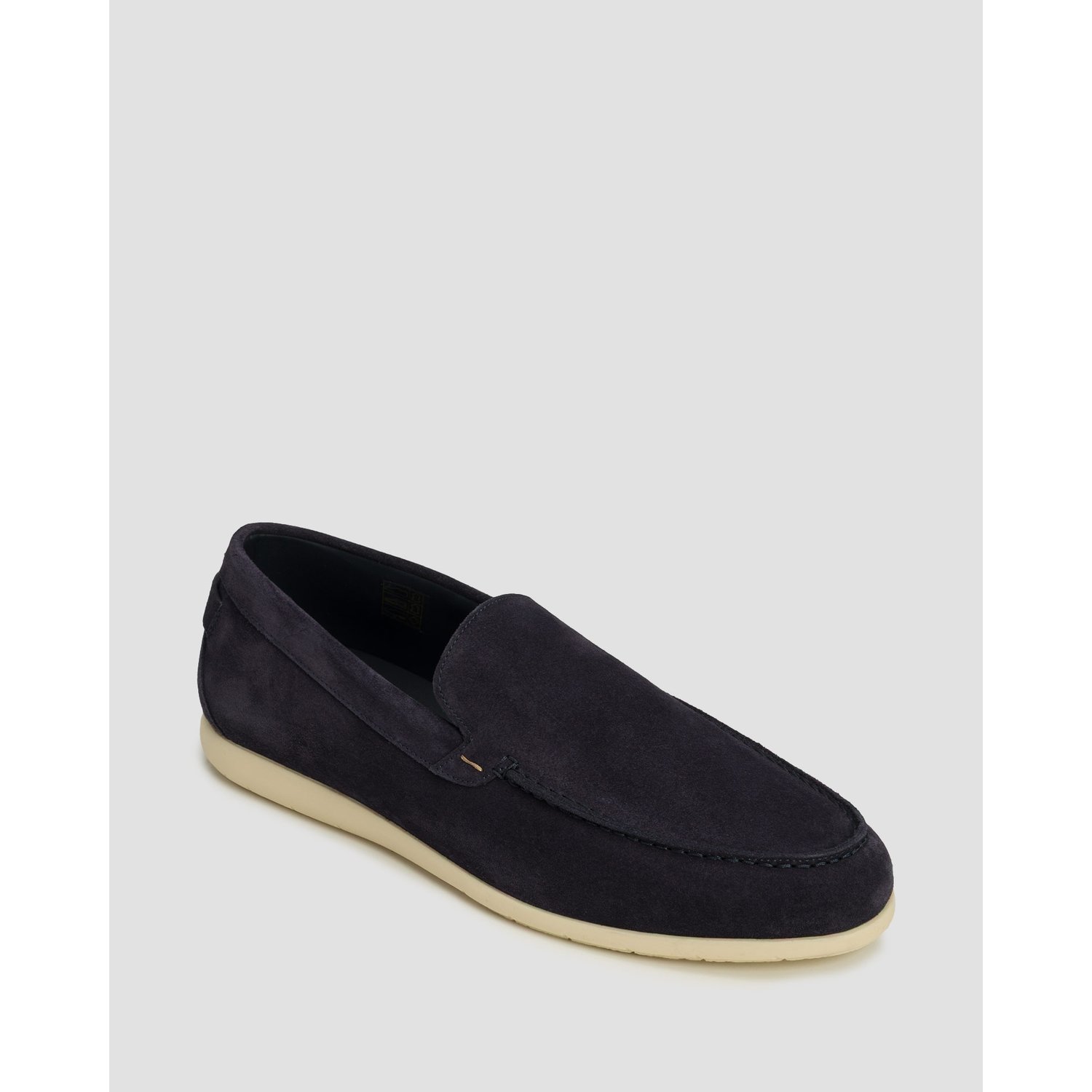 Loafersy Zamszowe Męskie Paul&shark Portofino Granatowe